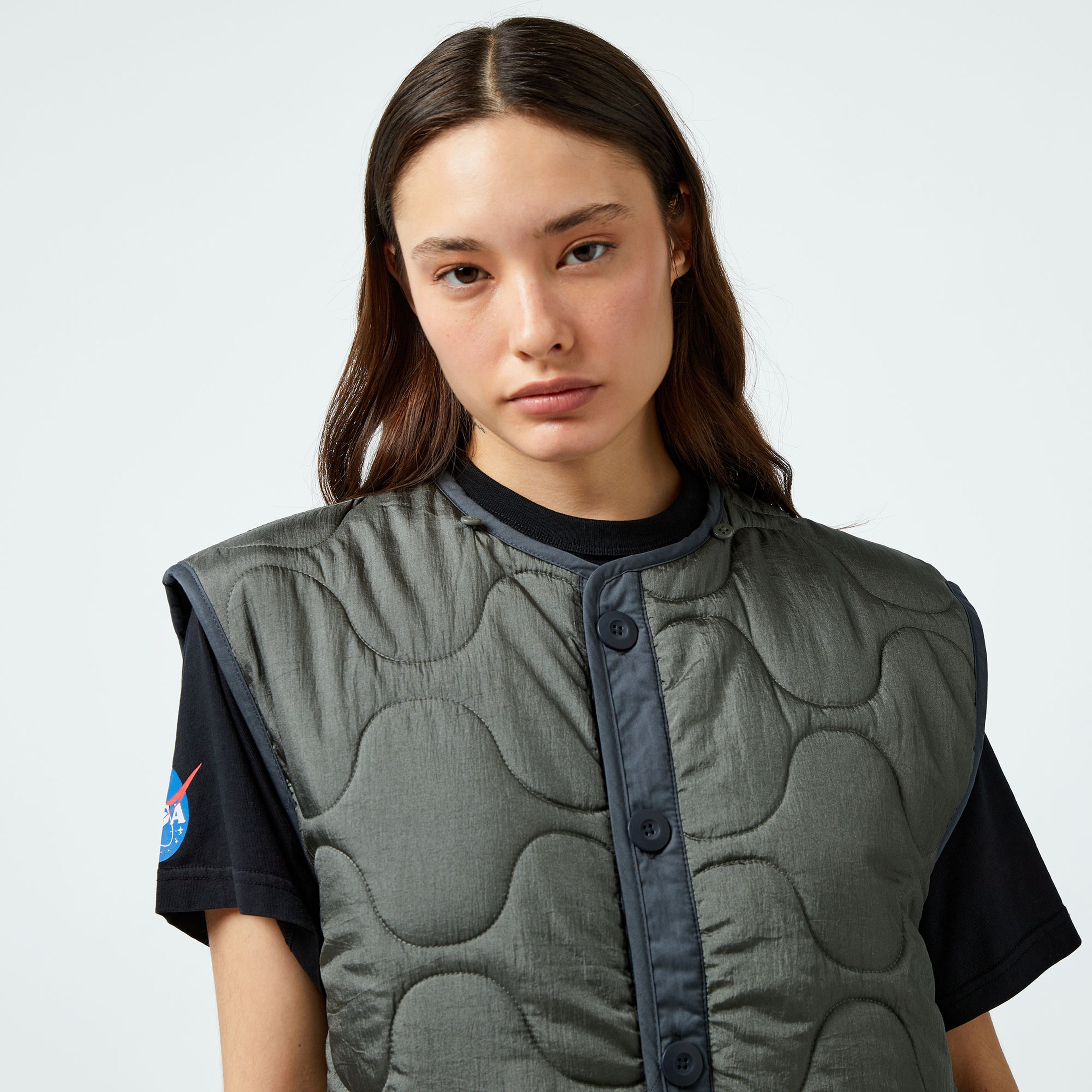 Alpha Industries Ma-1 Liner Kadın Siyah Ceket