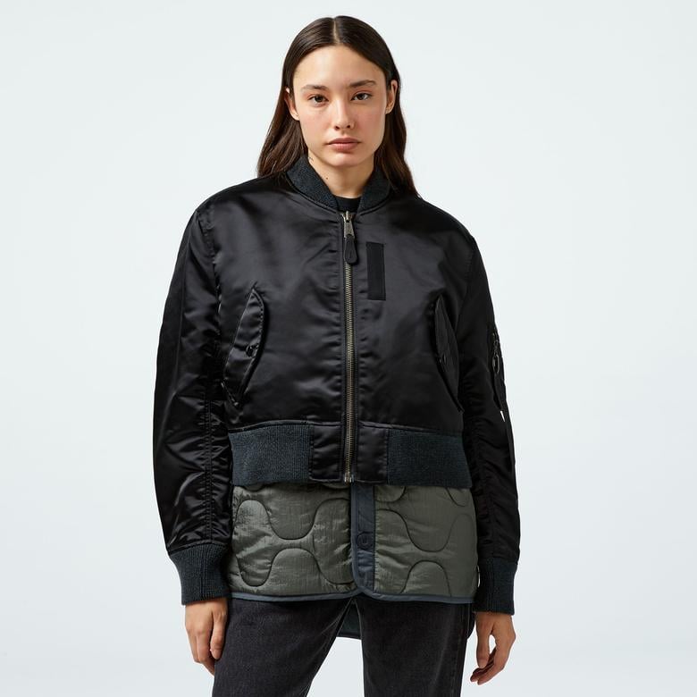 Alpha Industries Ma-1 Liner Kadın Siyah Ceket