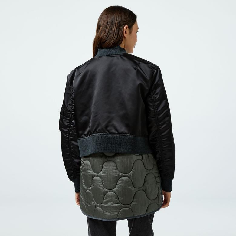 Alpha Industries Ma-1 Liner Kadın Siyah Ceket