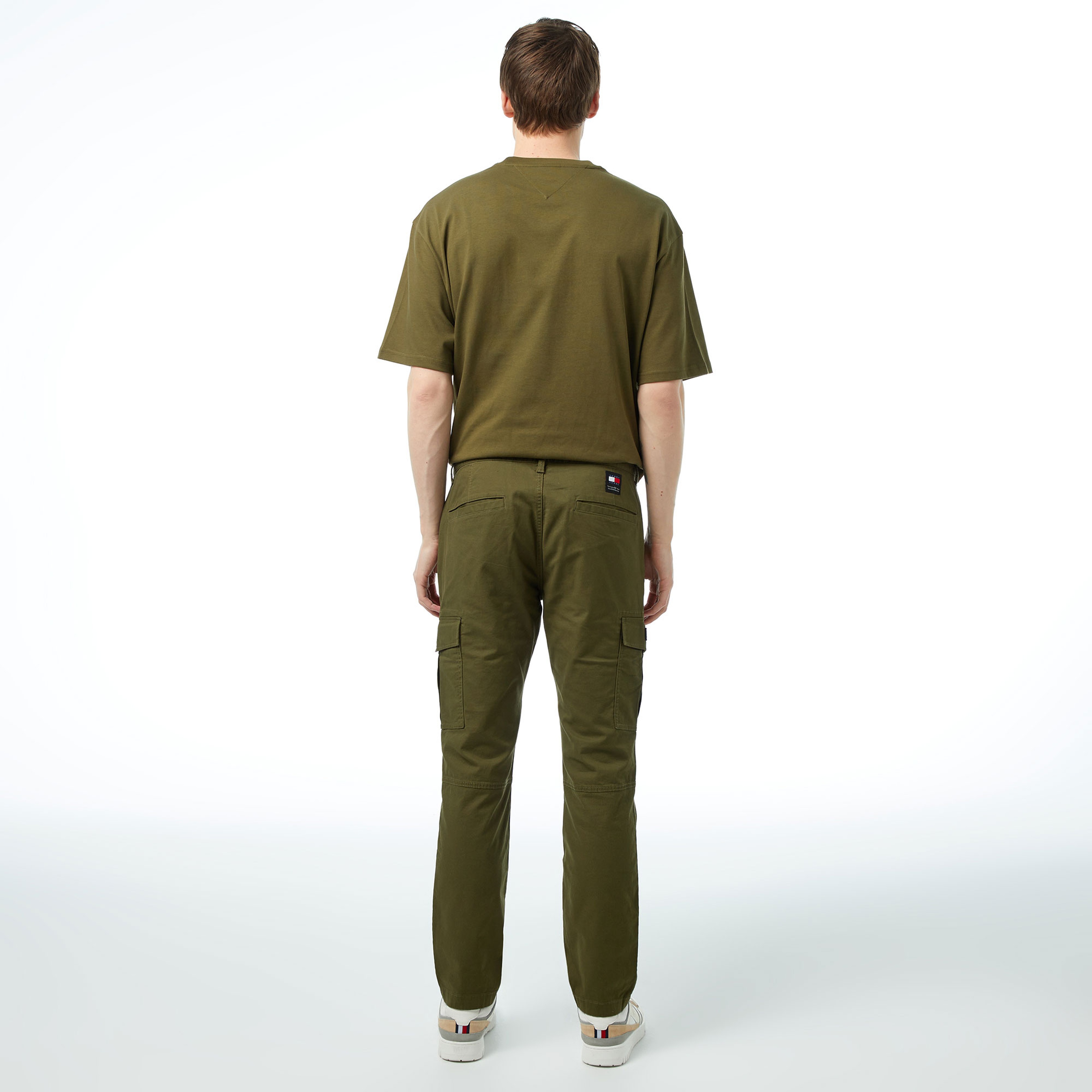 Tommy Jeans Austin Lightweight Cargo Erkek Yeşil Pantolon