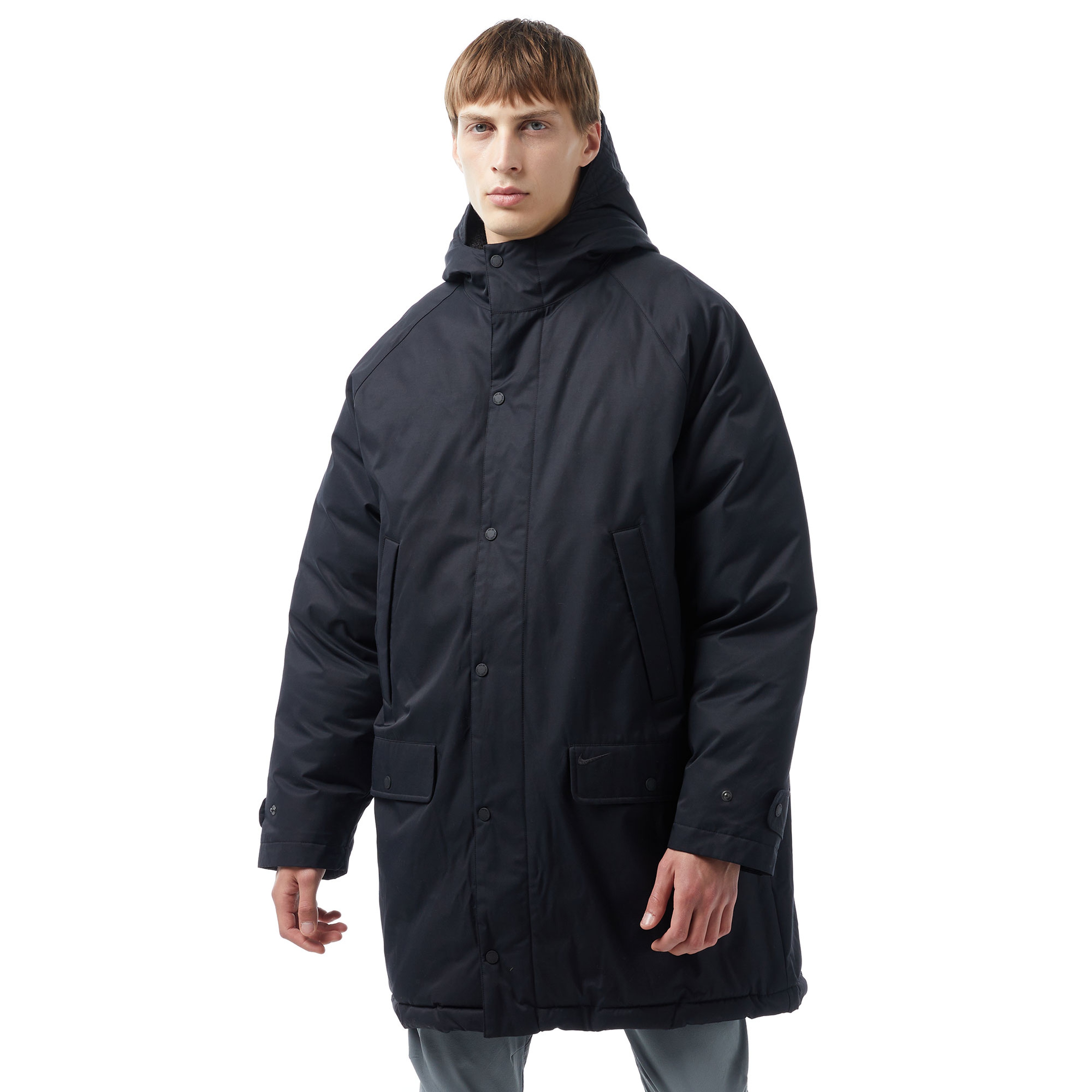 Nike Life Filled Erkek Siyah Ceket