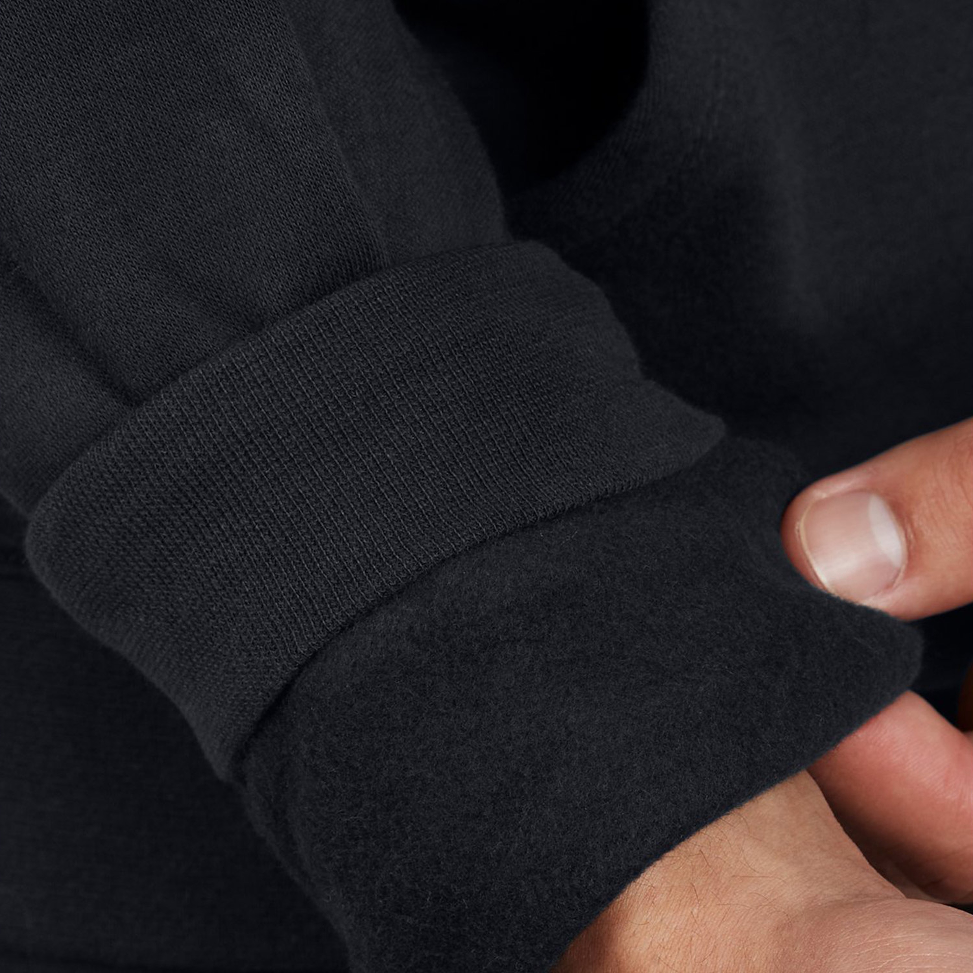 Under Armour Project Rock Icon Fleece Erkek Siyah Sweatshirt