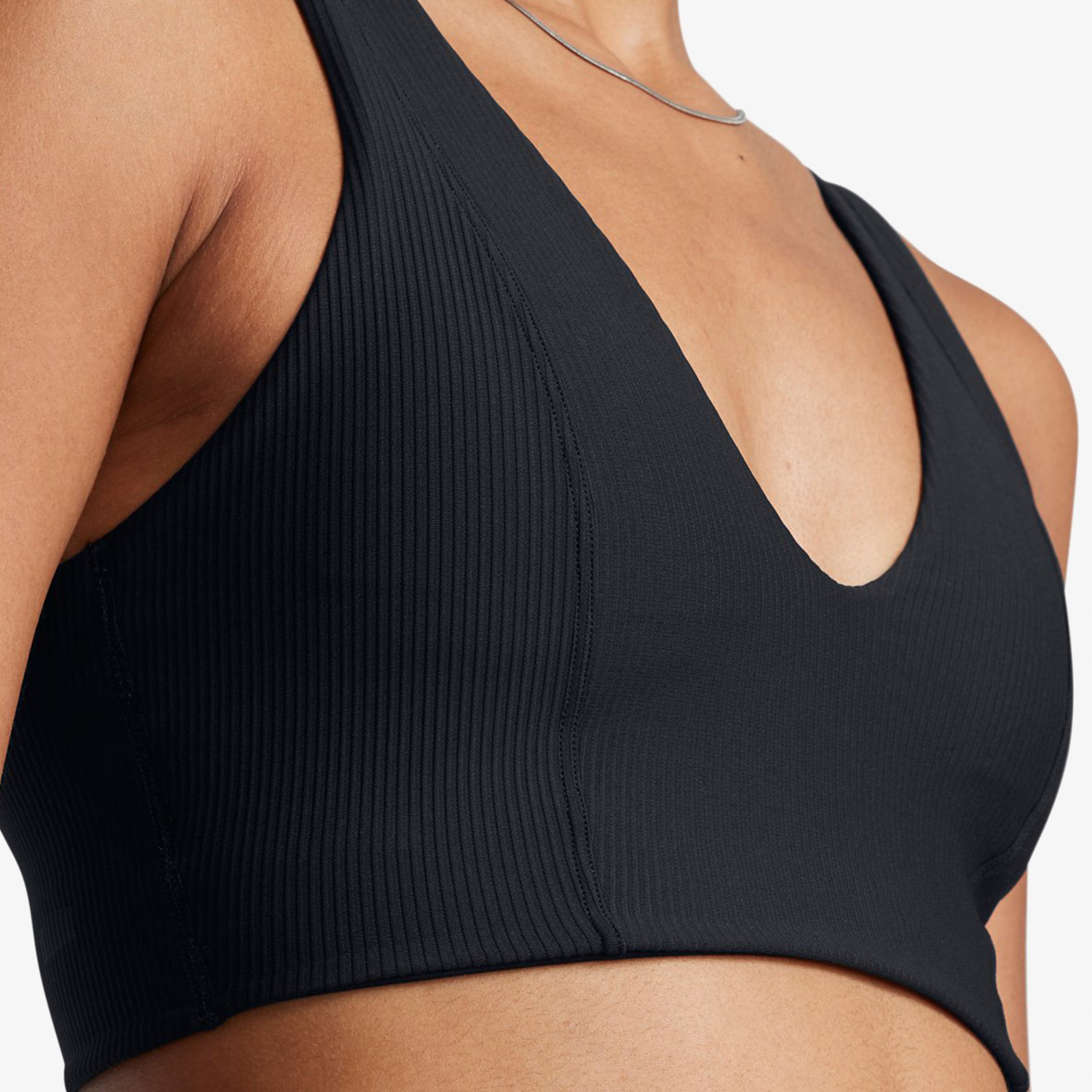 Under Armour Meridian Rib Kadın Siyah Bra
