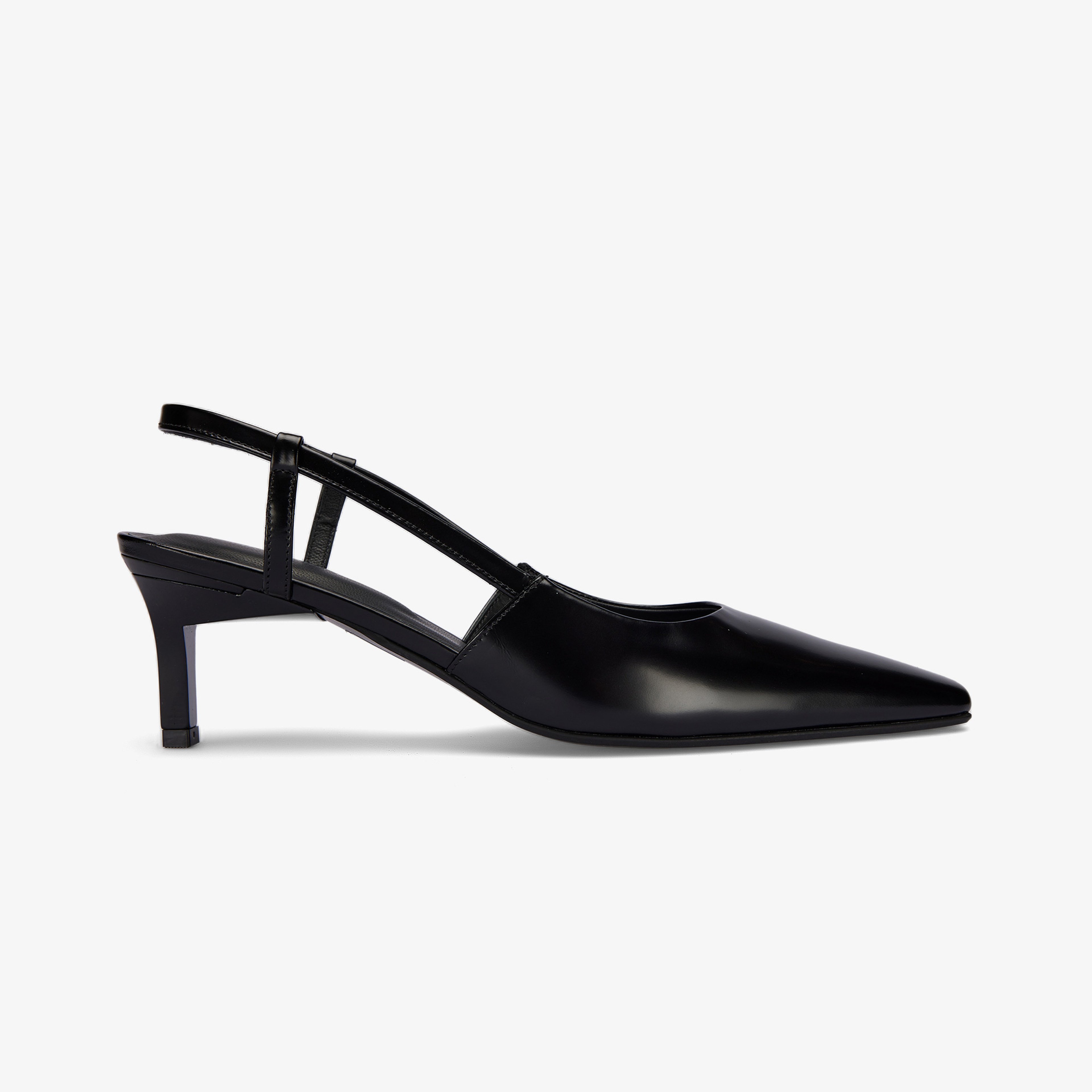 Calvin Klein Heel Slıngback Pump 50 Kadın Siyah Topuklu Ayakkabı