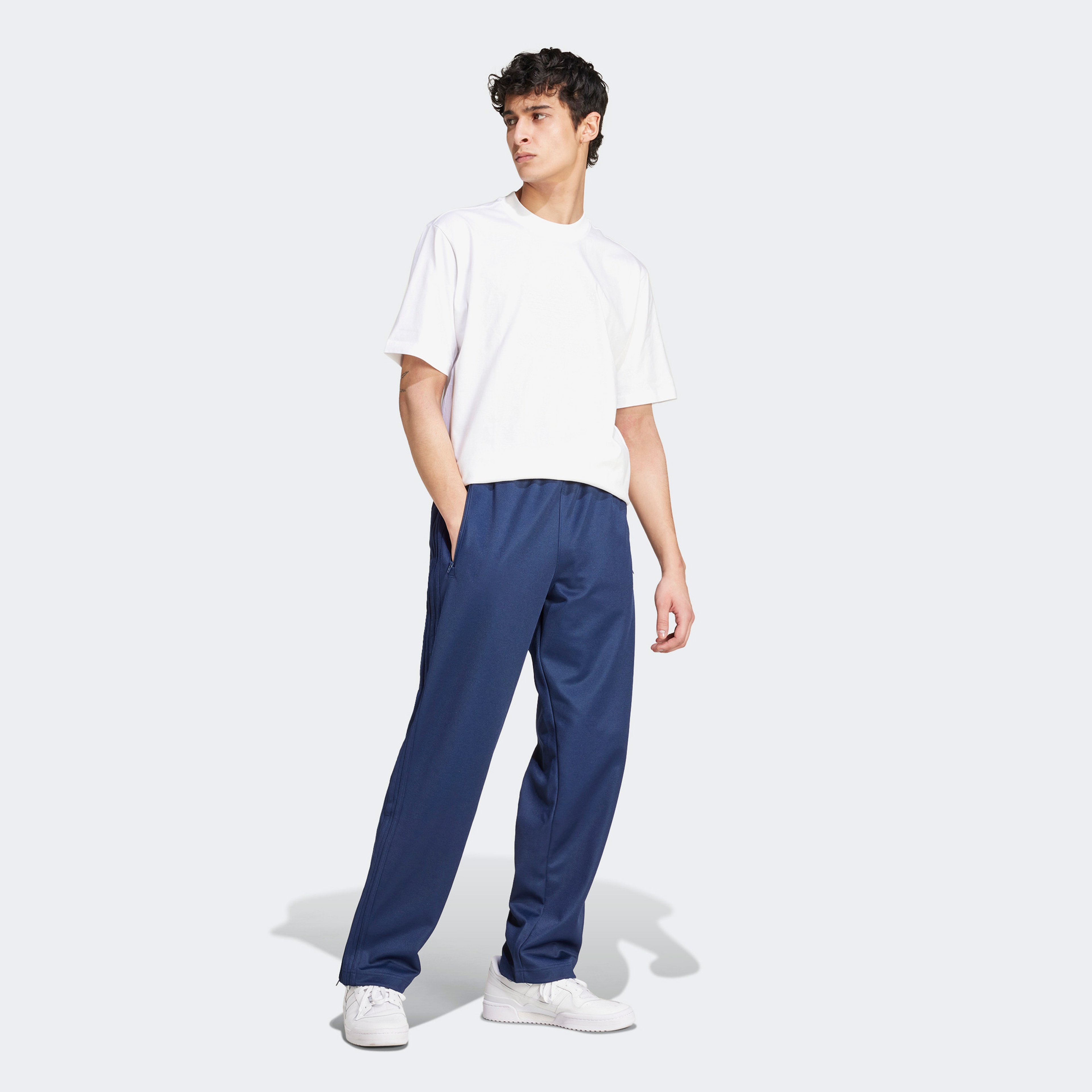 adidas Tp Erkek Mavi Eşofman Altı