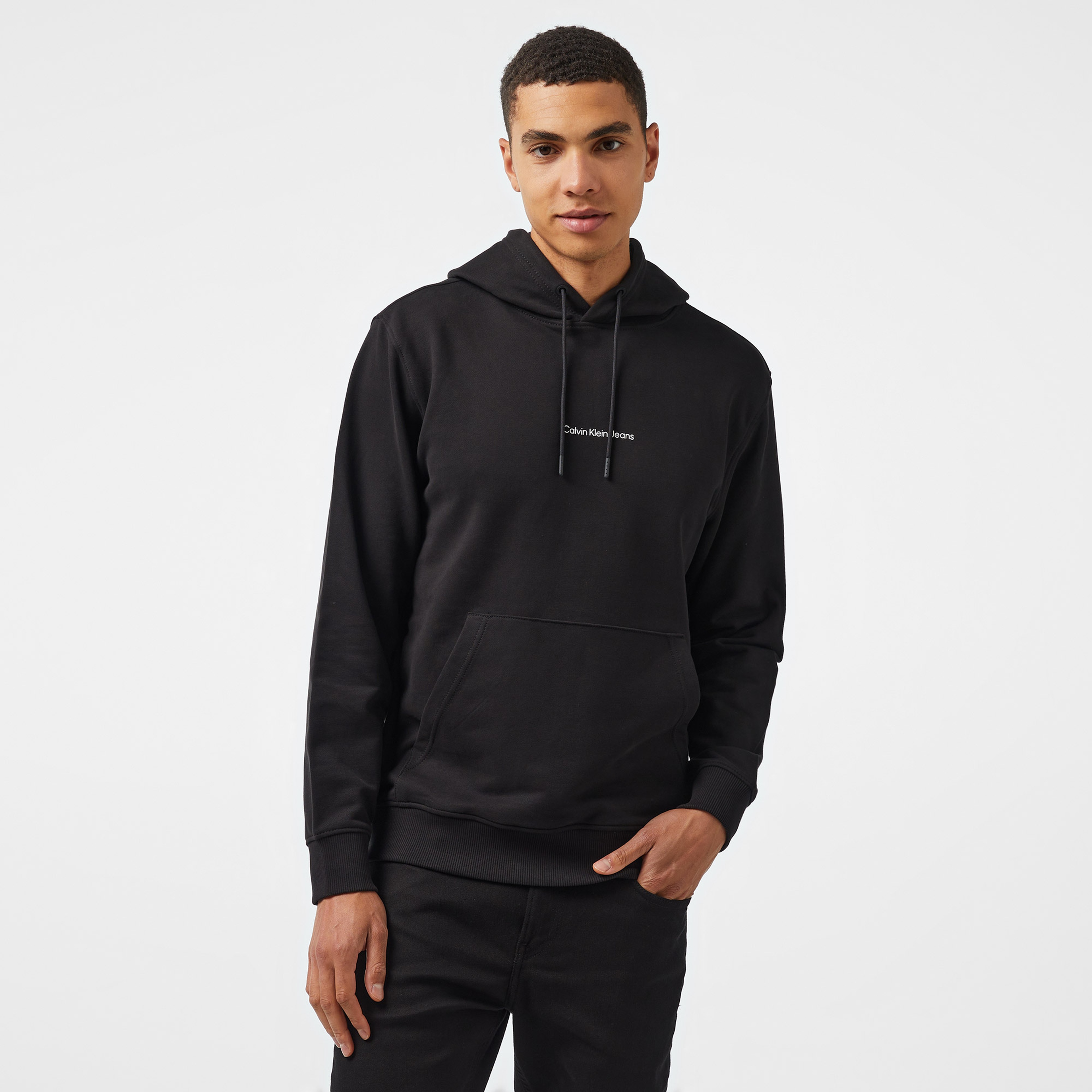 Calvin Klein Jeans Erkek Siyah Sweatshirt