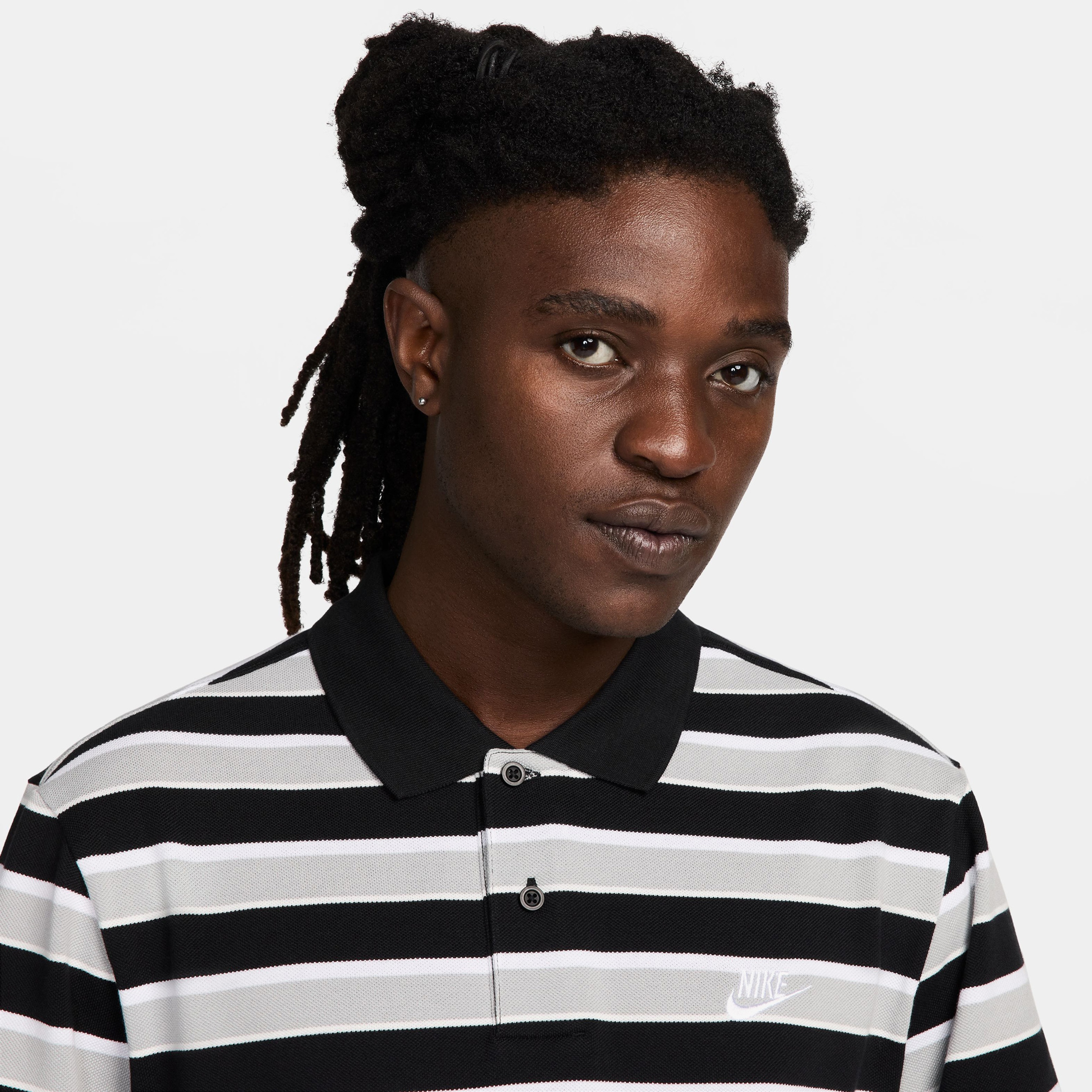 Nike Club Erkek Siyah Polo