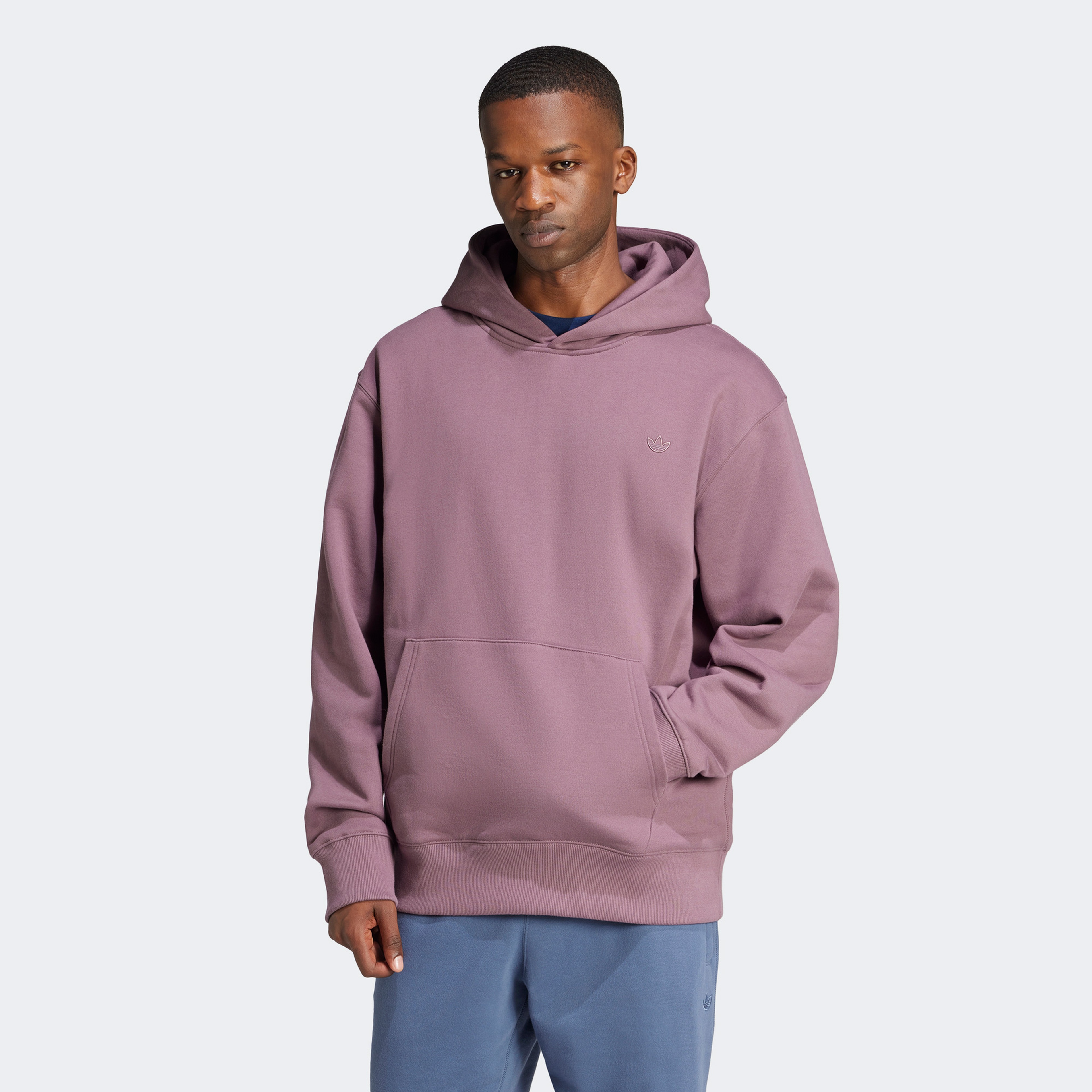 adidas Essentials Hd Erkek Mor Sweatshirt