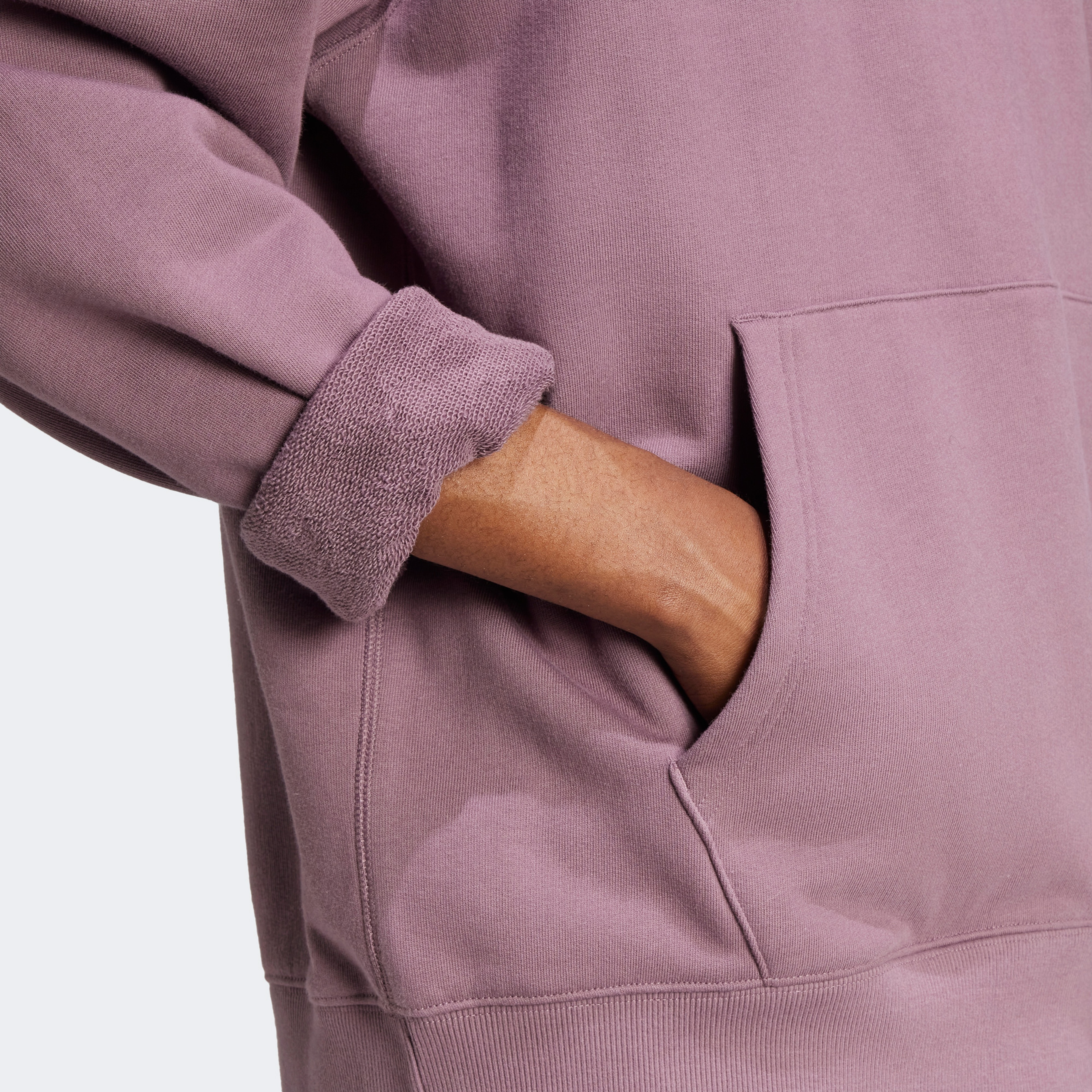 adidas Essentials Hd Erkek Mor Sweatshirt