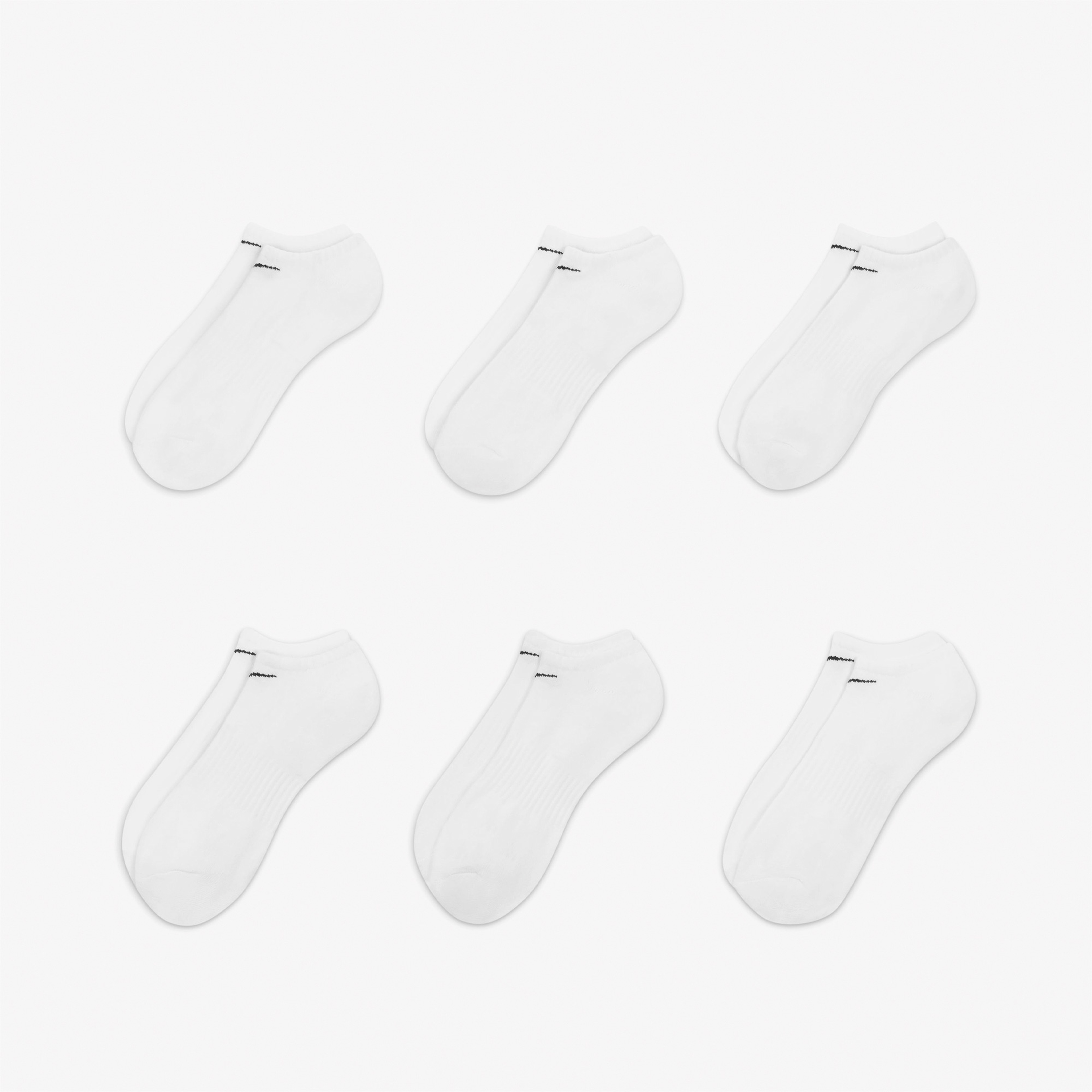 Nike Everyday Cushioned Erkek Beyaz Çorap