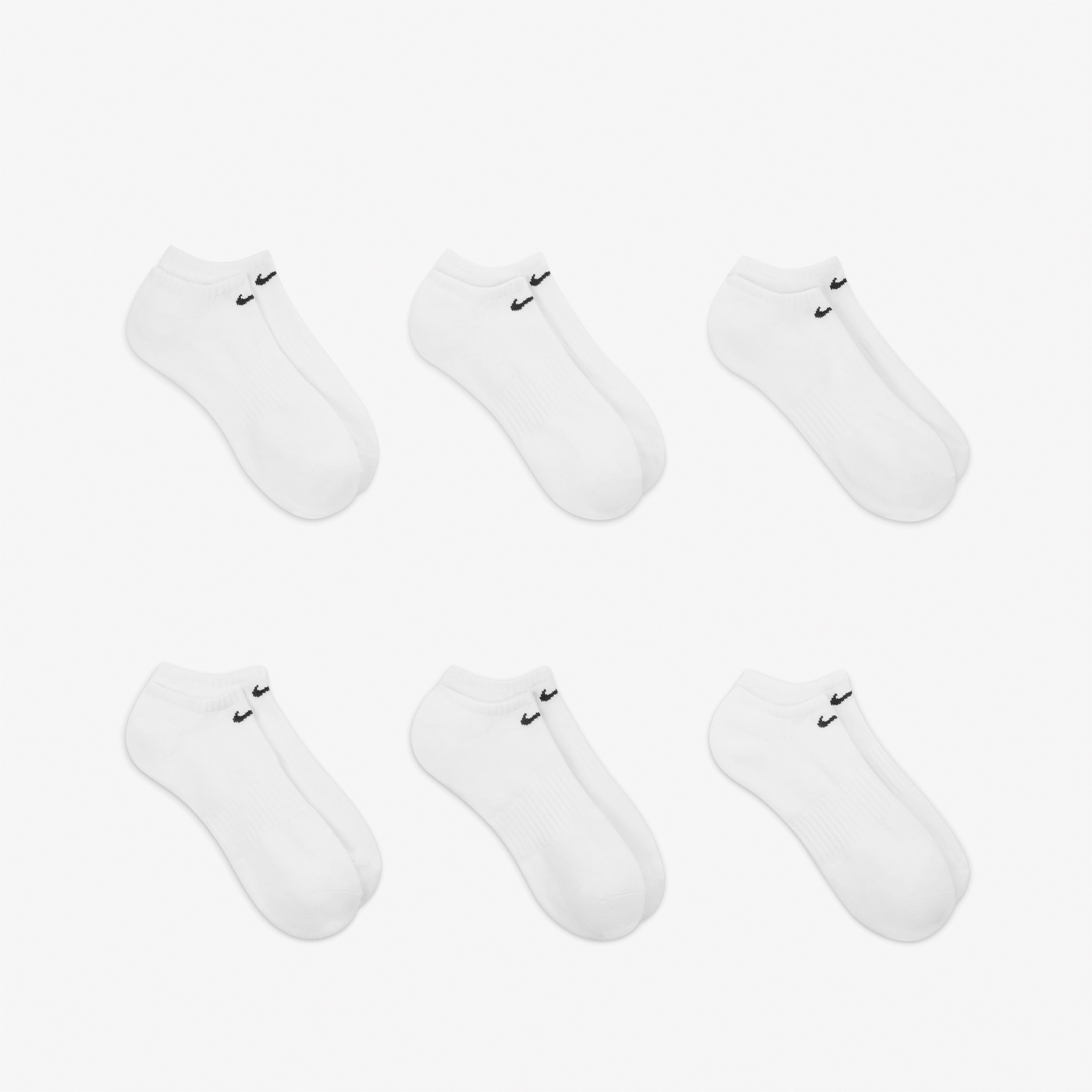 Nike Everyday Cushioned Erkek Beyaz Çorap