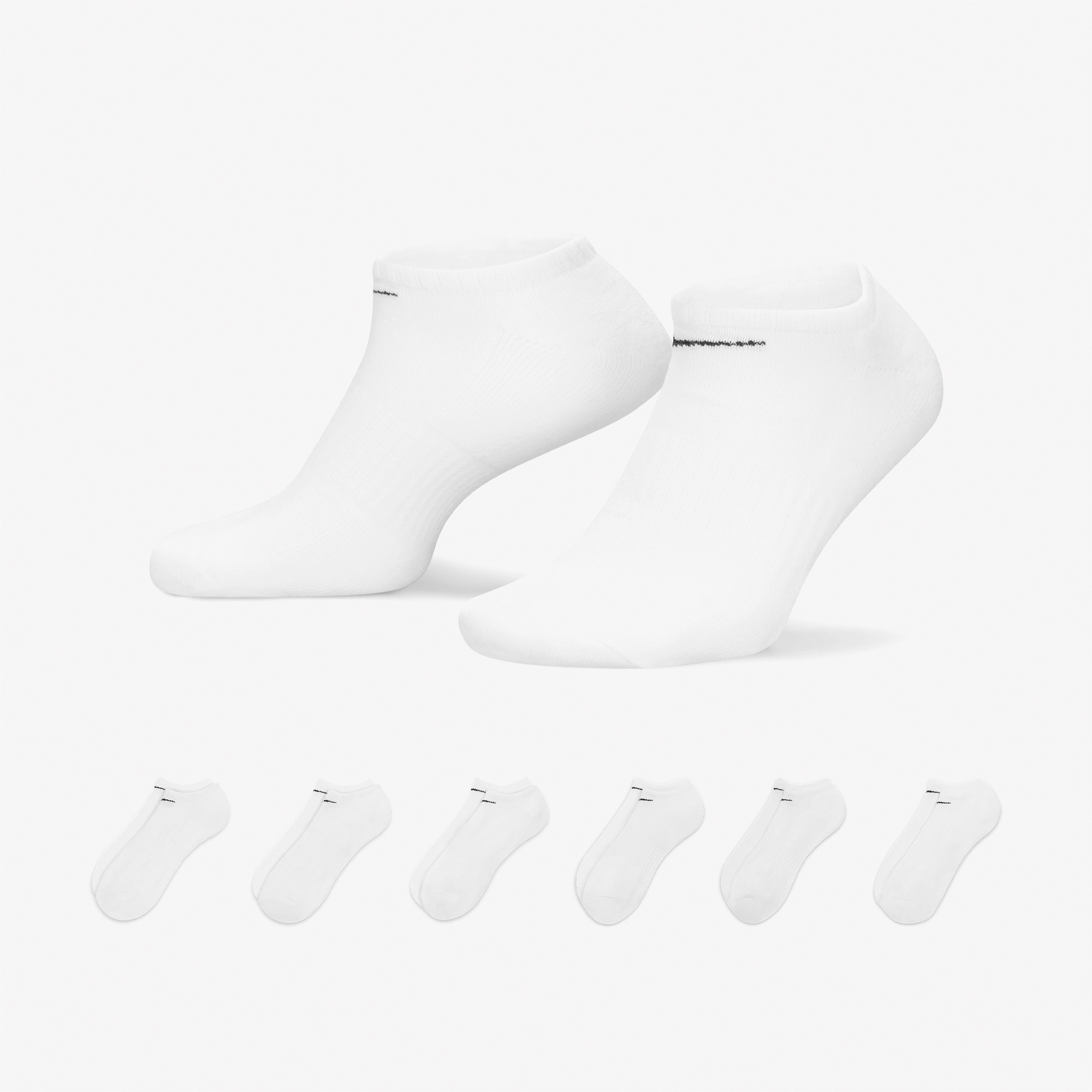 Nike Everyday Cushioned Erkek Beyaz Çorap