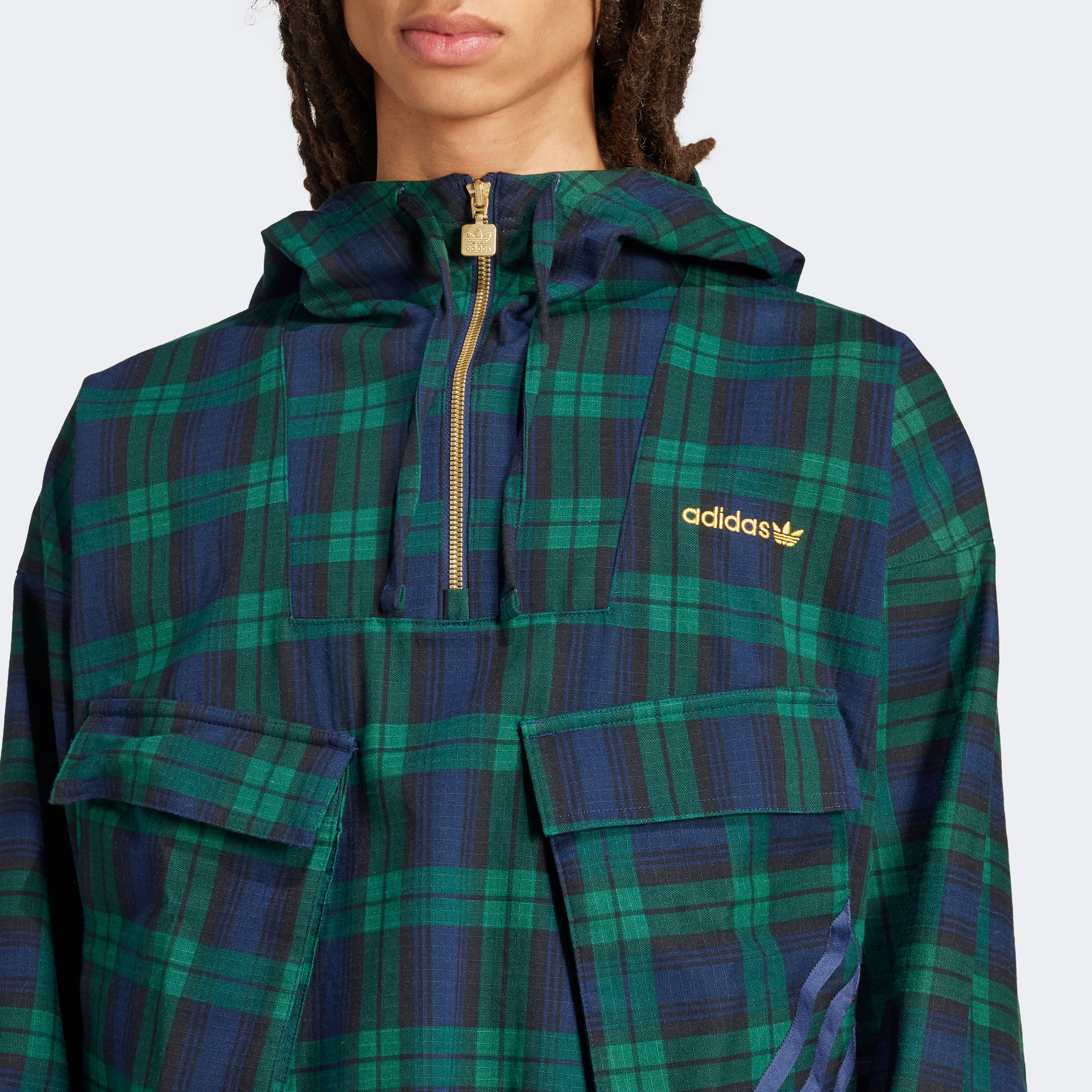 adidas Windbreaker Erkek Mavi Ceket