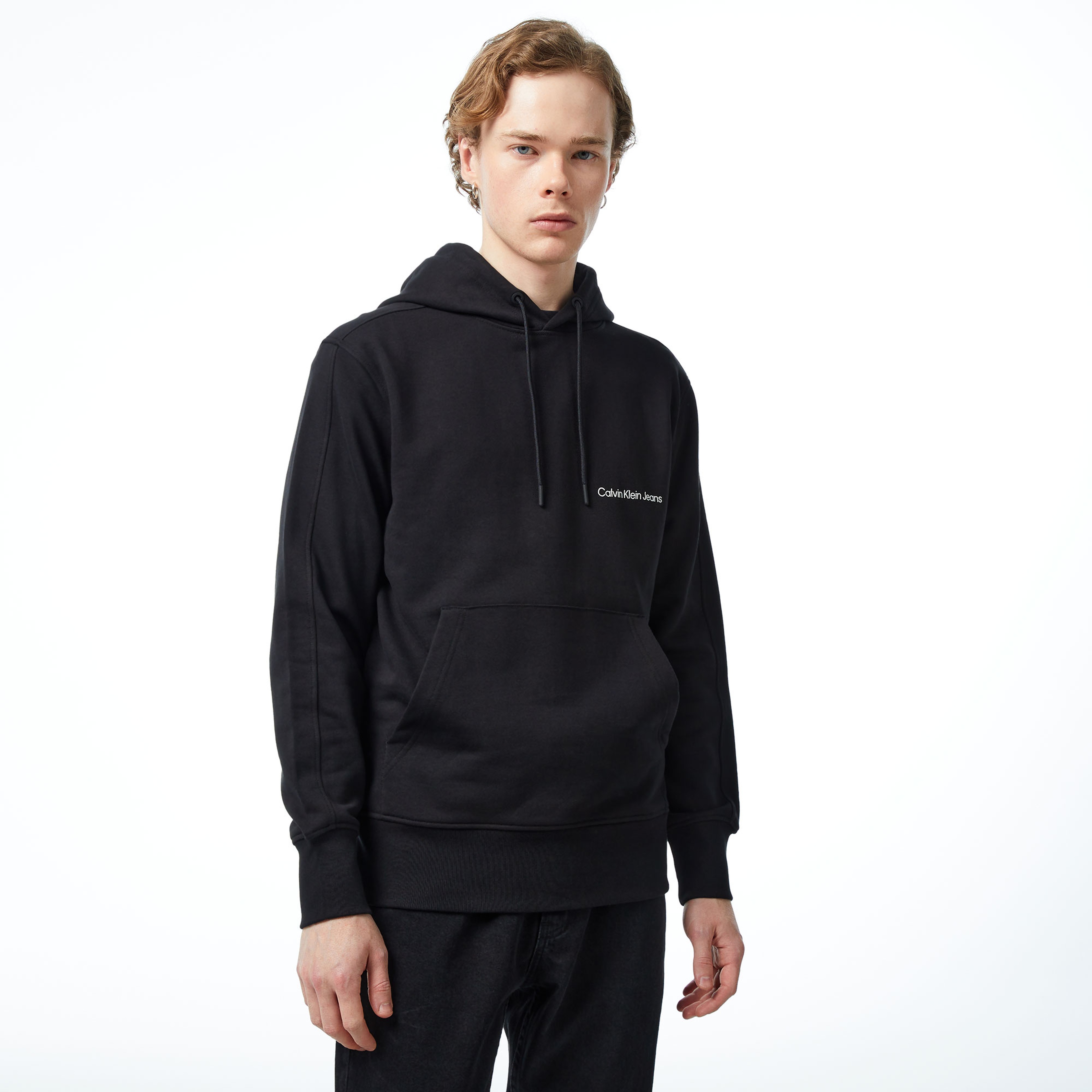 Calvin Klein Erkek Siyah Sweatshirt