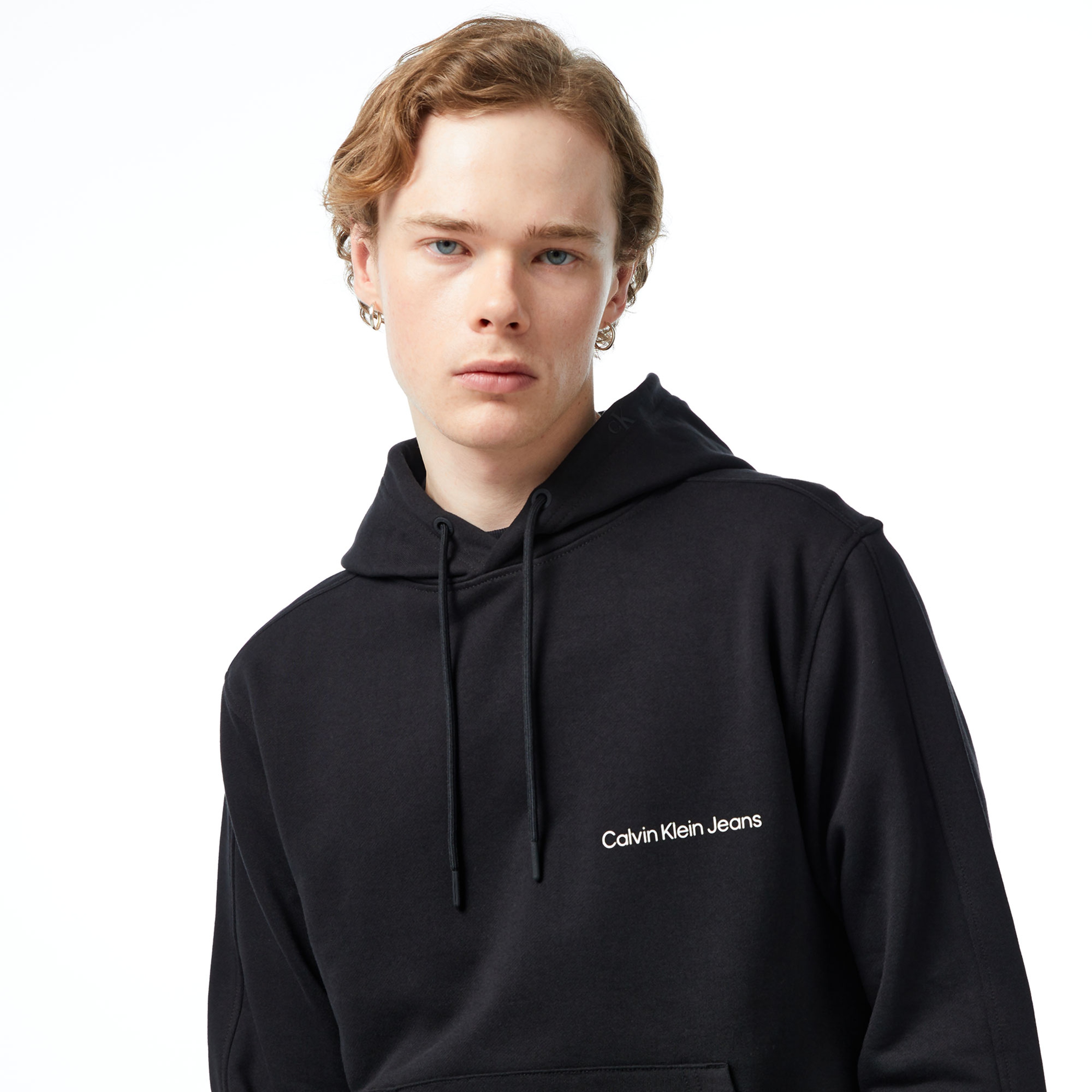 Calvin Klein Erkek Siyah Sweatshirt