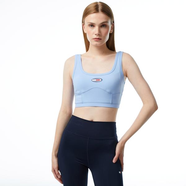 Tommy Jeans Archive Bralette Kadın Mavi Bra