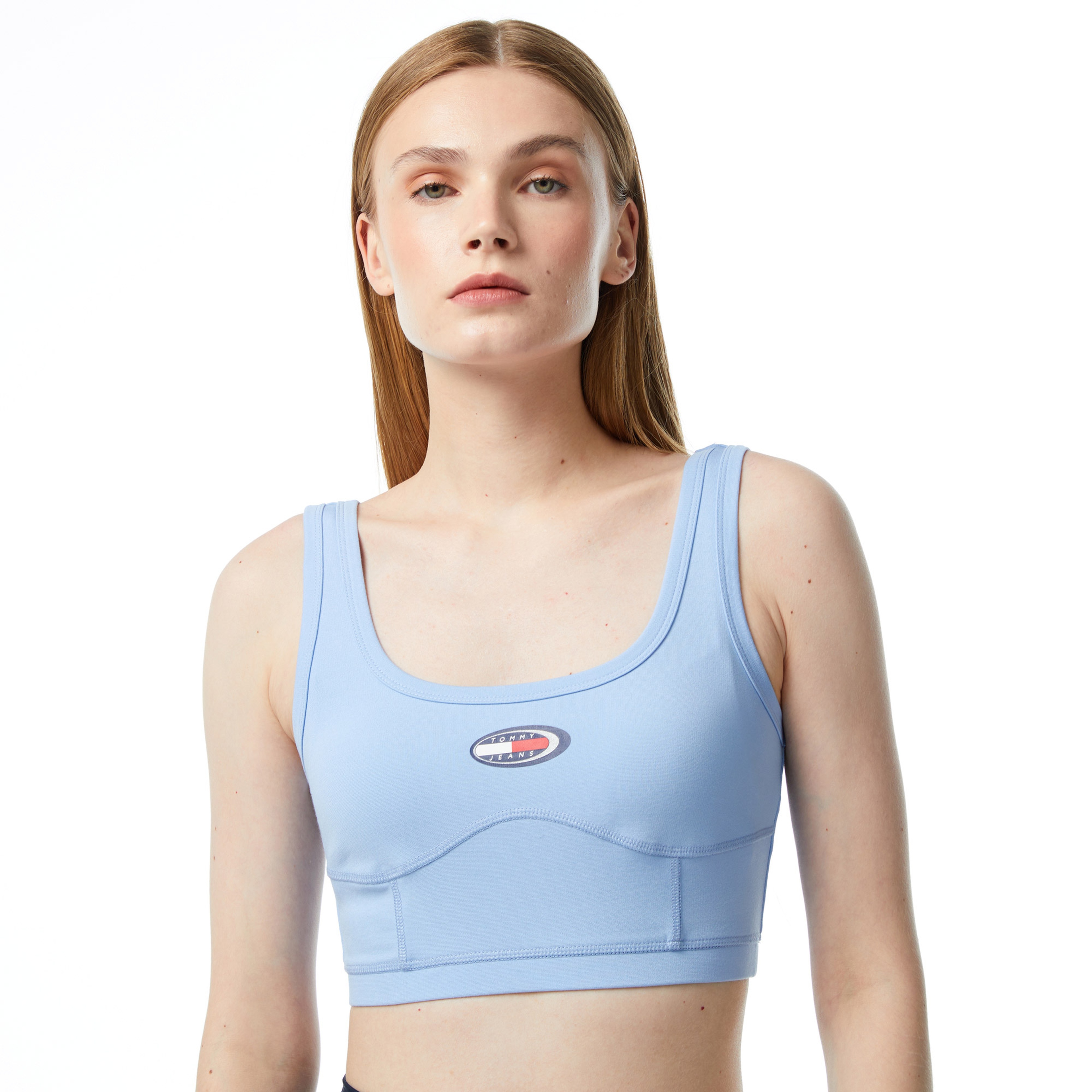 Tommy Jeans Archive Bralette Kadın Mavi Bra