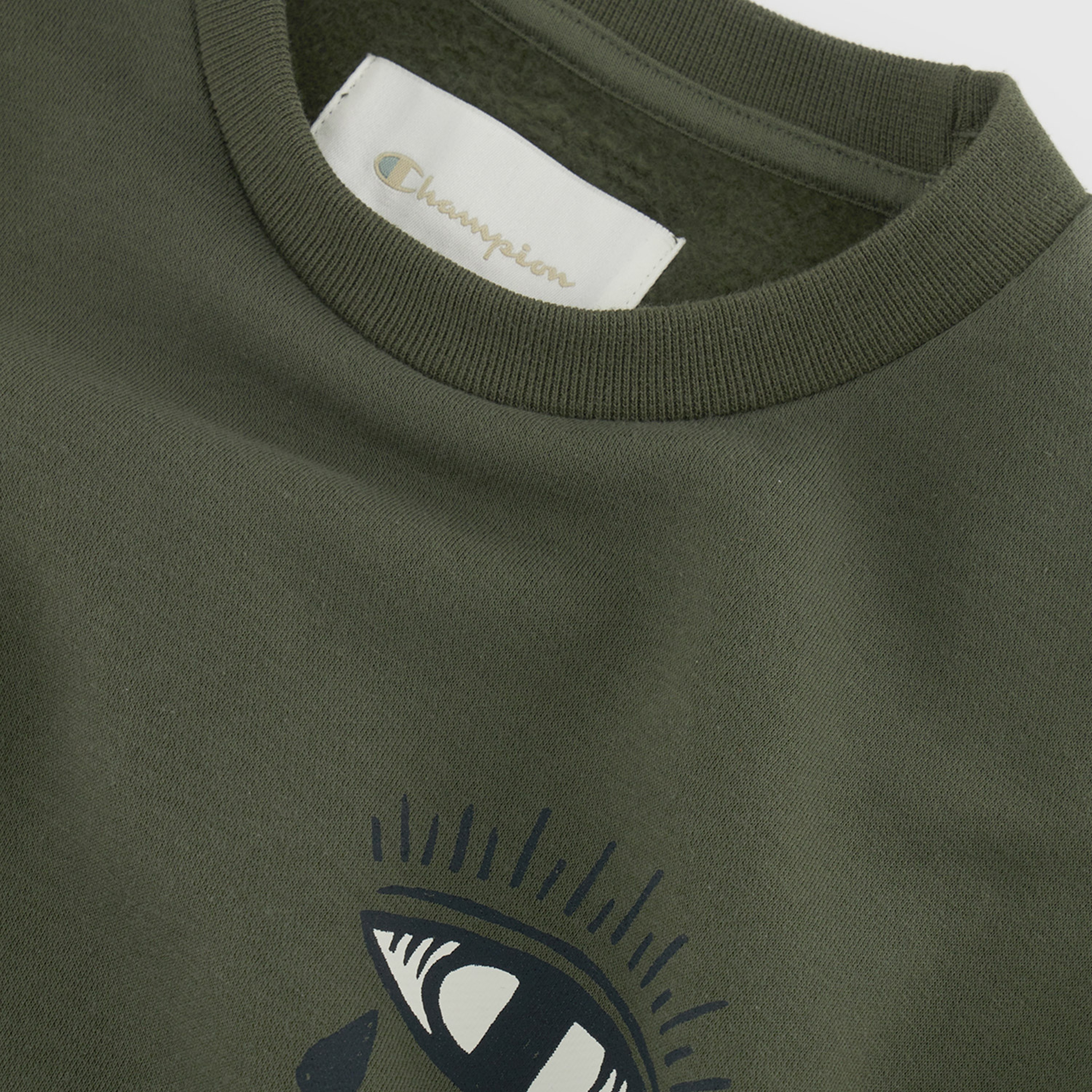 Champion Erkek Haki Sweatshirt