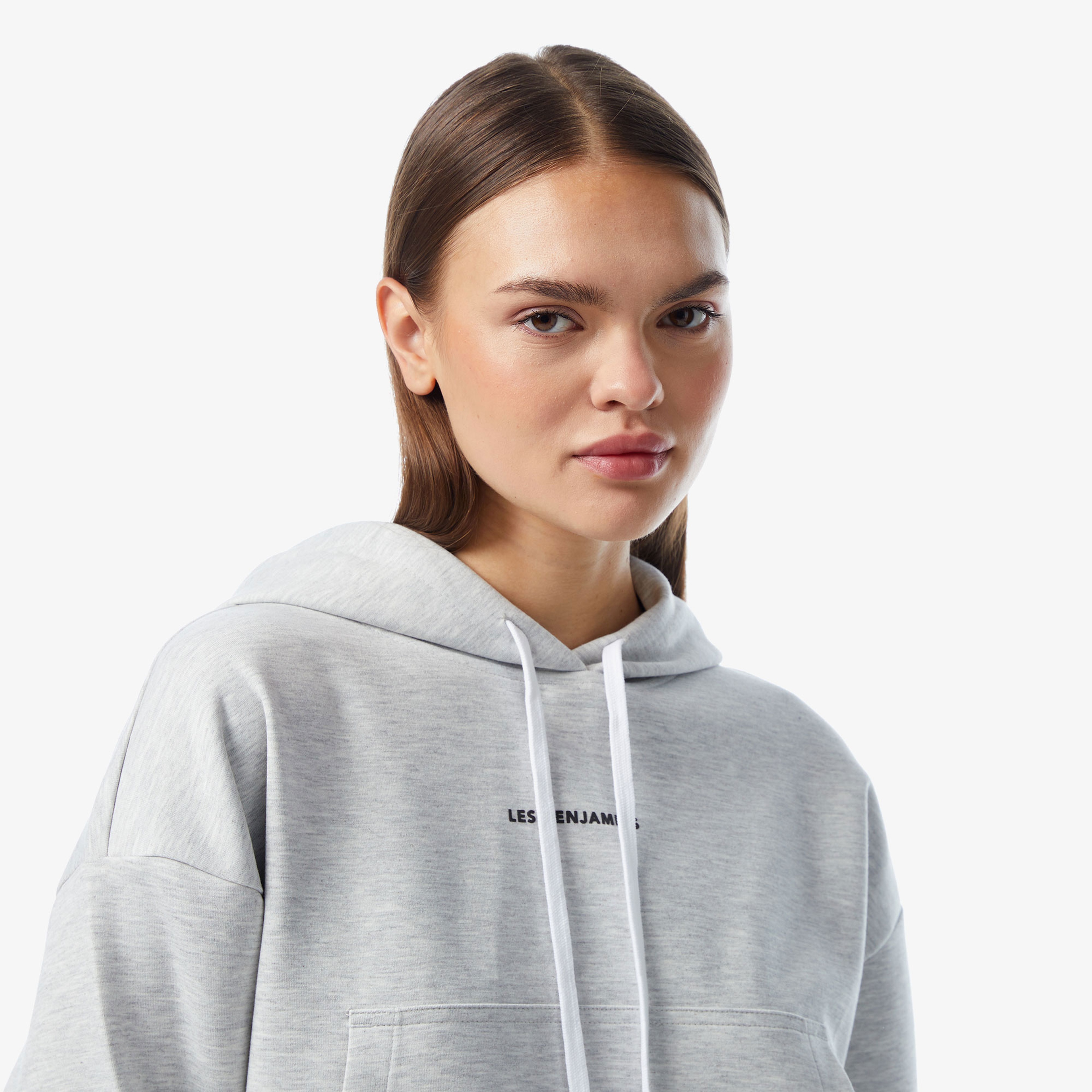 Les Benjamins Kadın Gri Sweatshirt