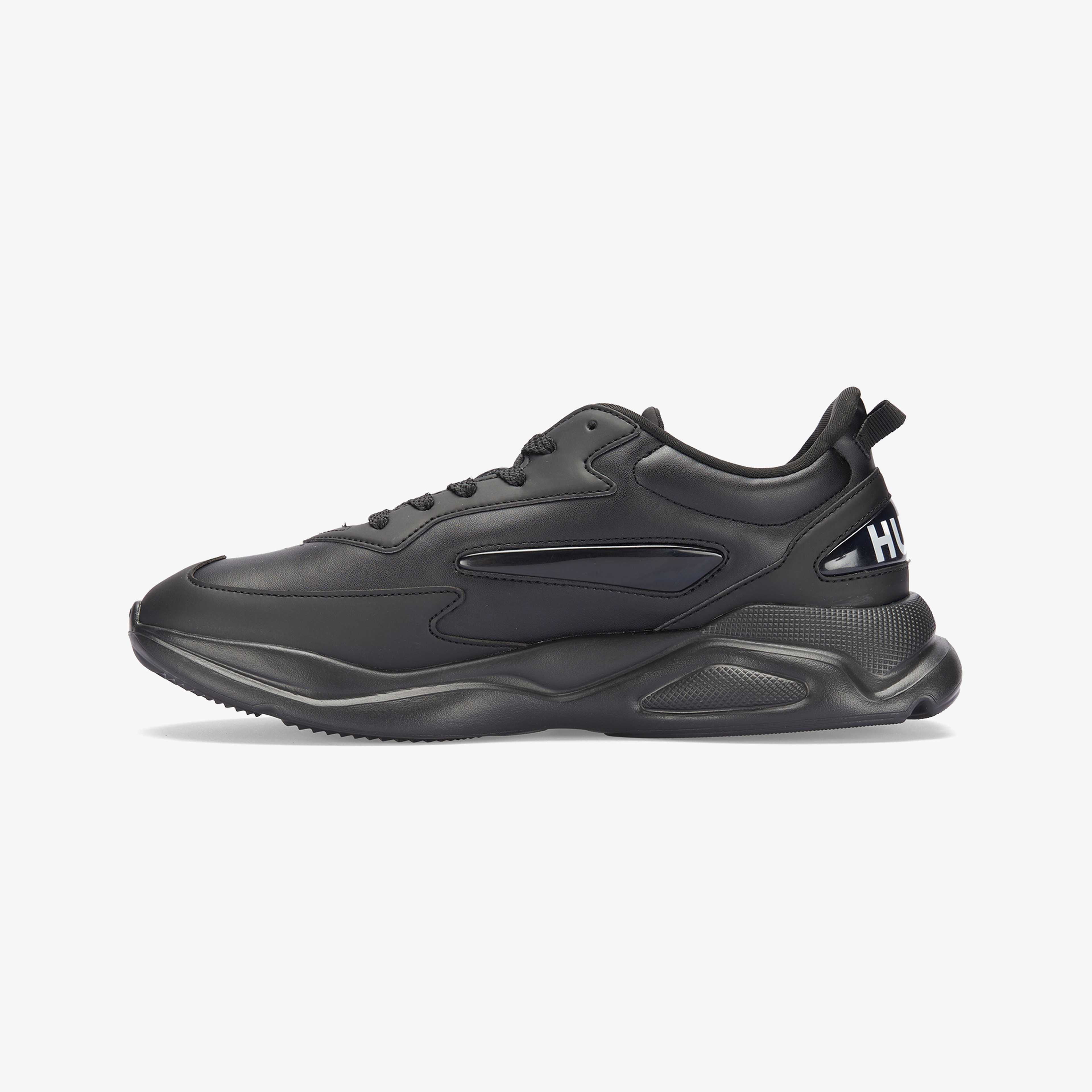 Hugo Leon_Runn_Blub Erkek Siyah Spor Ayakkabı