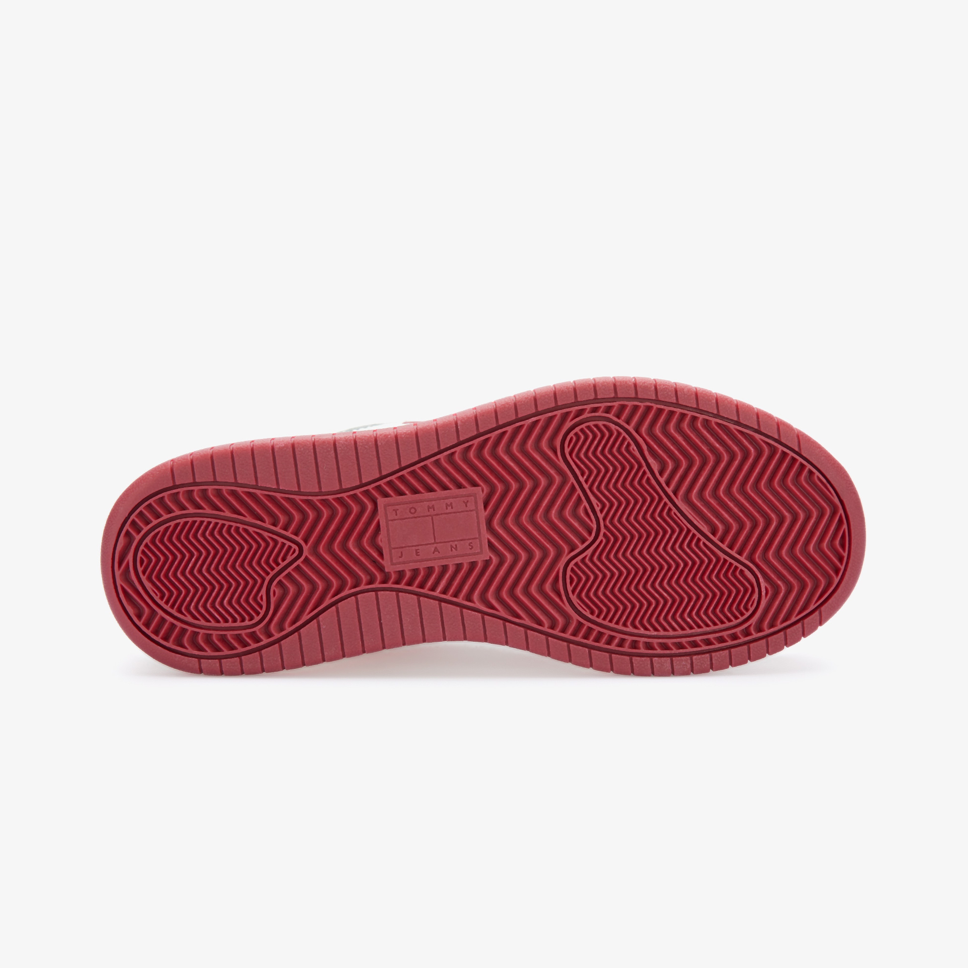 Tommy Hilfiger Jeans Retro Basket Flatform Mix Kadın Pembe Spor Ayakkabı