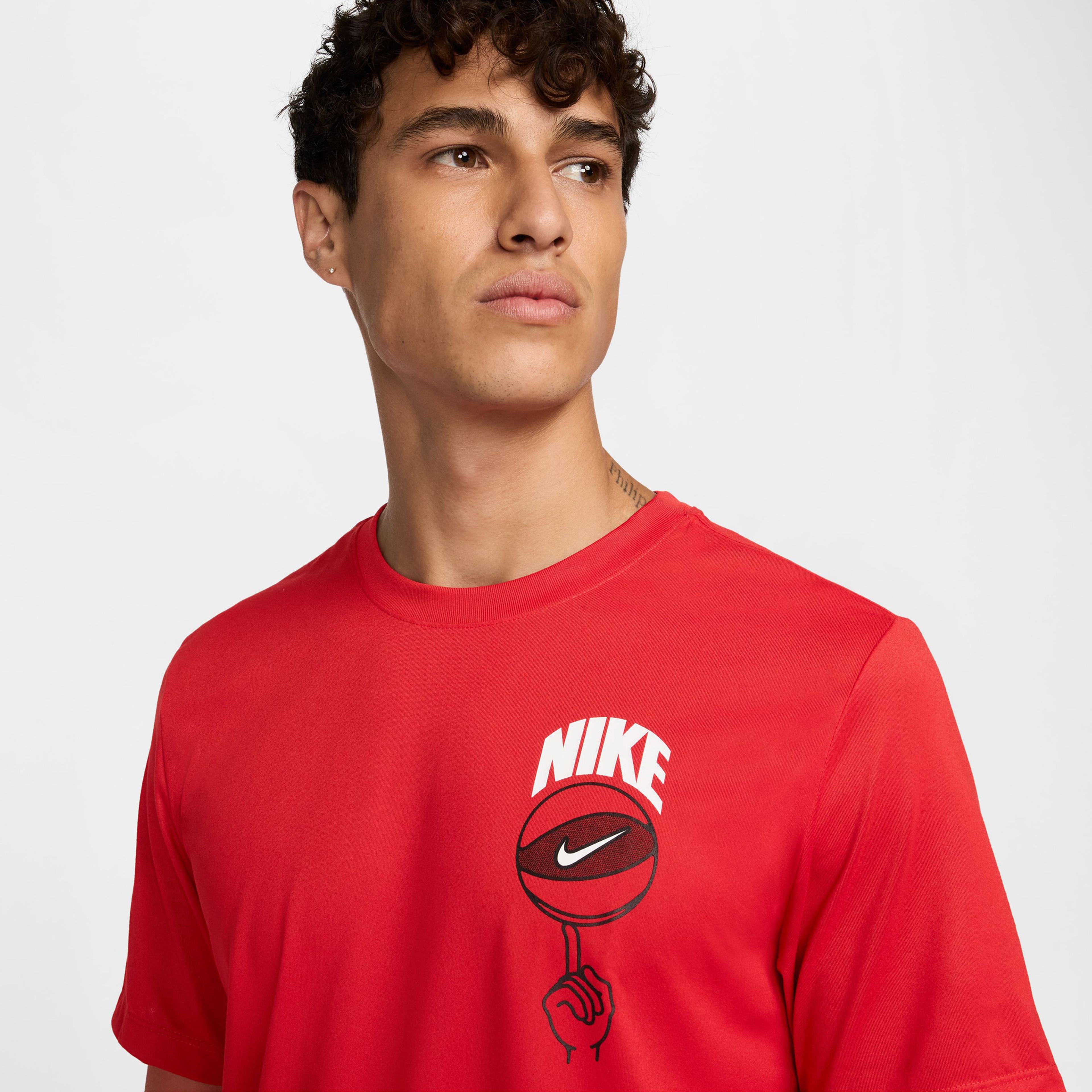 Nike Dri-Fit Relaged Icon Erkek Kırmızı T-Shirt