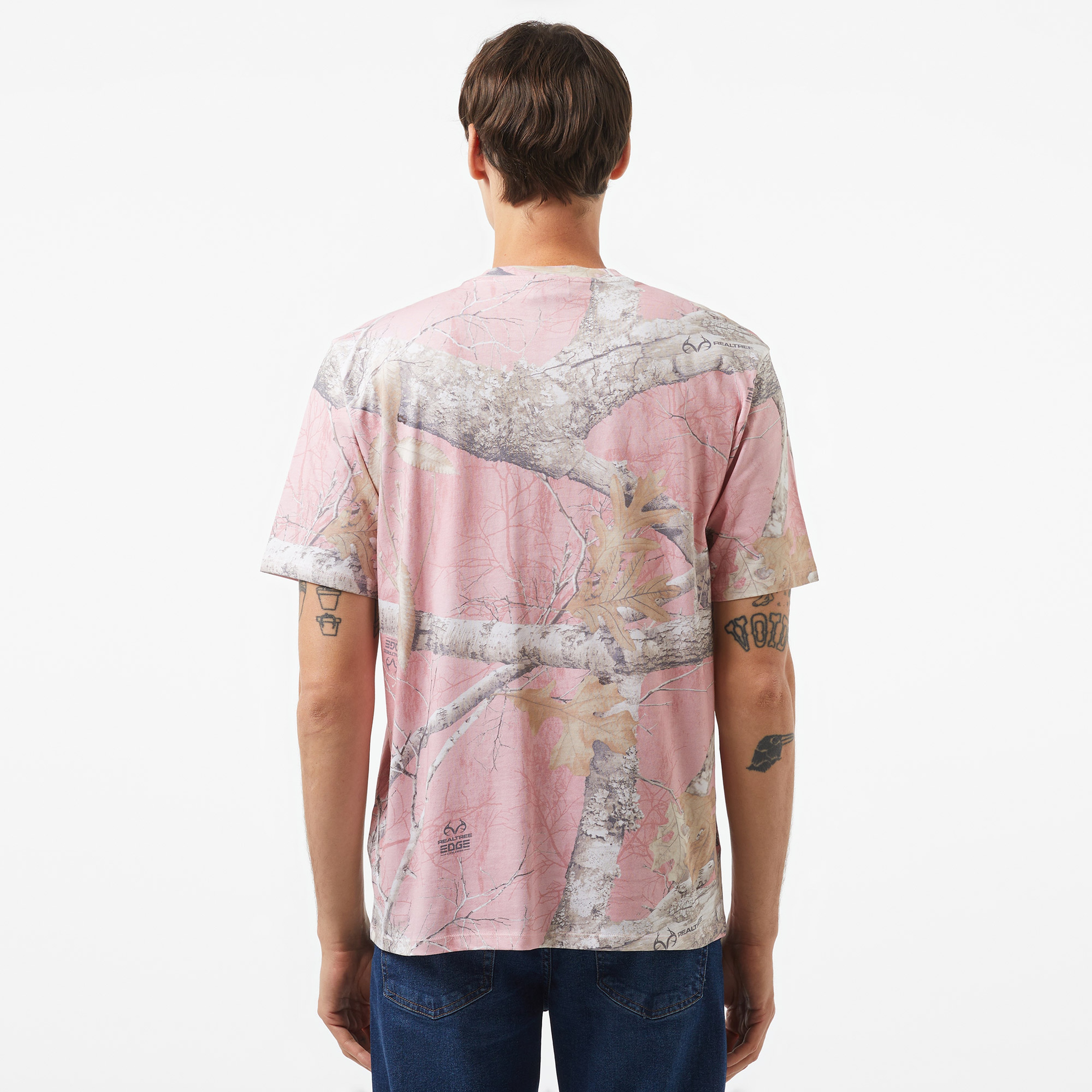 Guess Go Realtree St James Jersey 180 Erkek Mavi T-Shirt