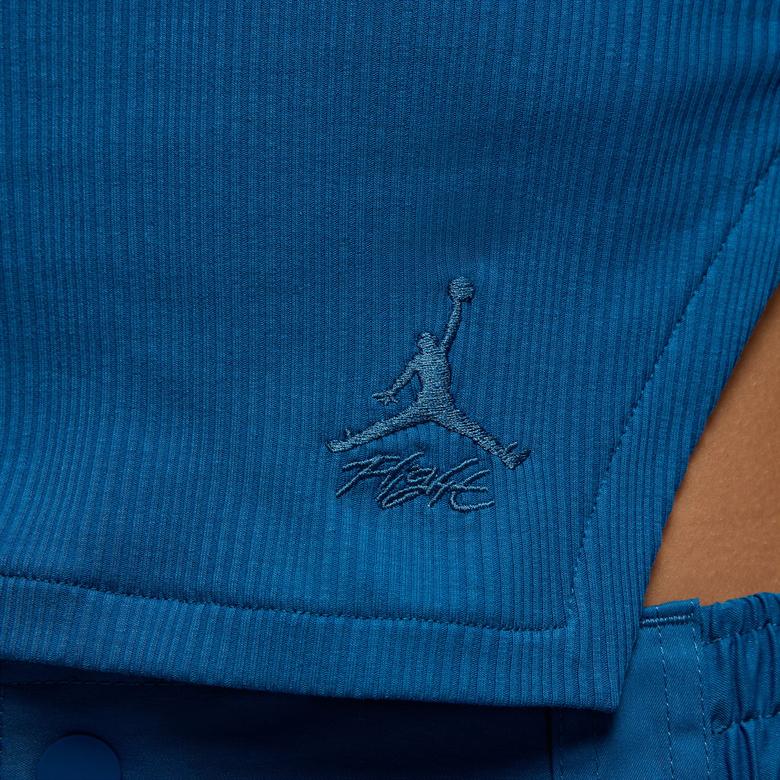 Jordan Asymmetrical Kadın Mavi Kolsuz T-Shirt