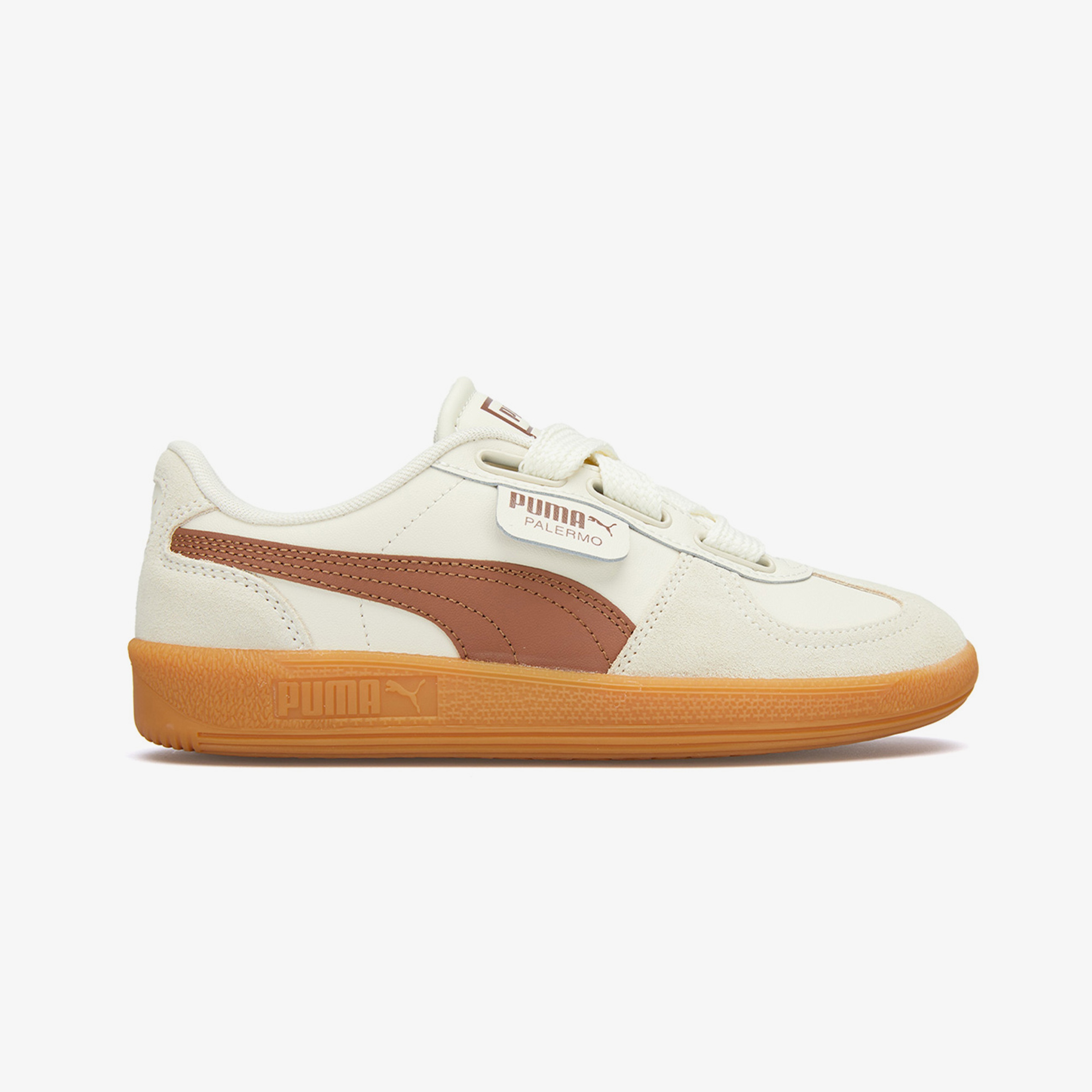 Puma Palermo Wide Lace Sd Kadın Bej Spor Ayakkabı