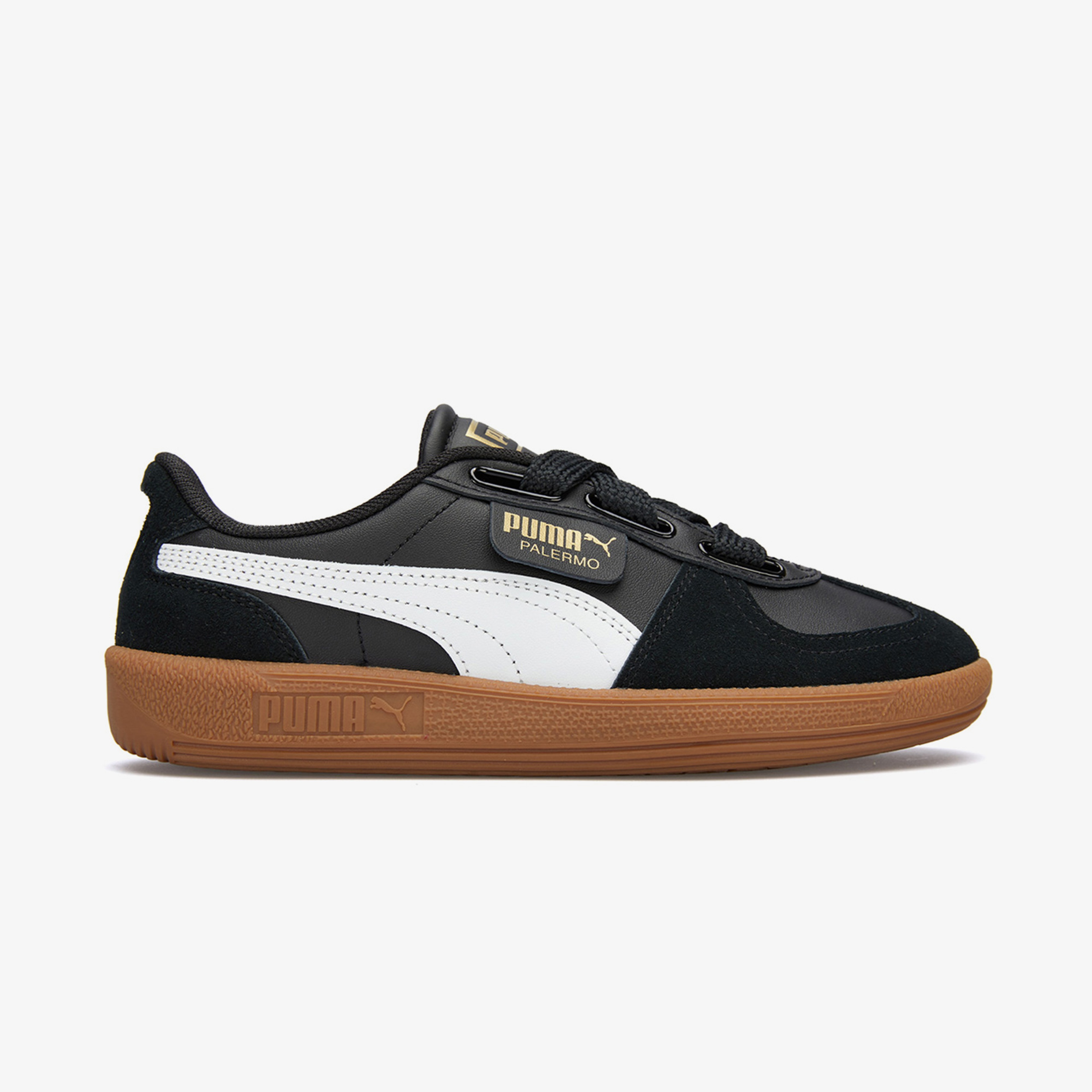 Puma Palermo Wide Lace Sd Kadın Siyah Spor Ayakkabı