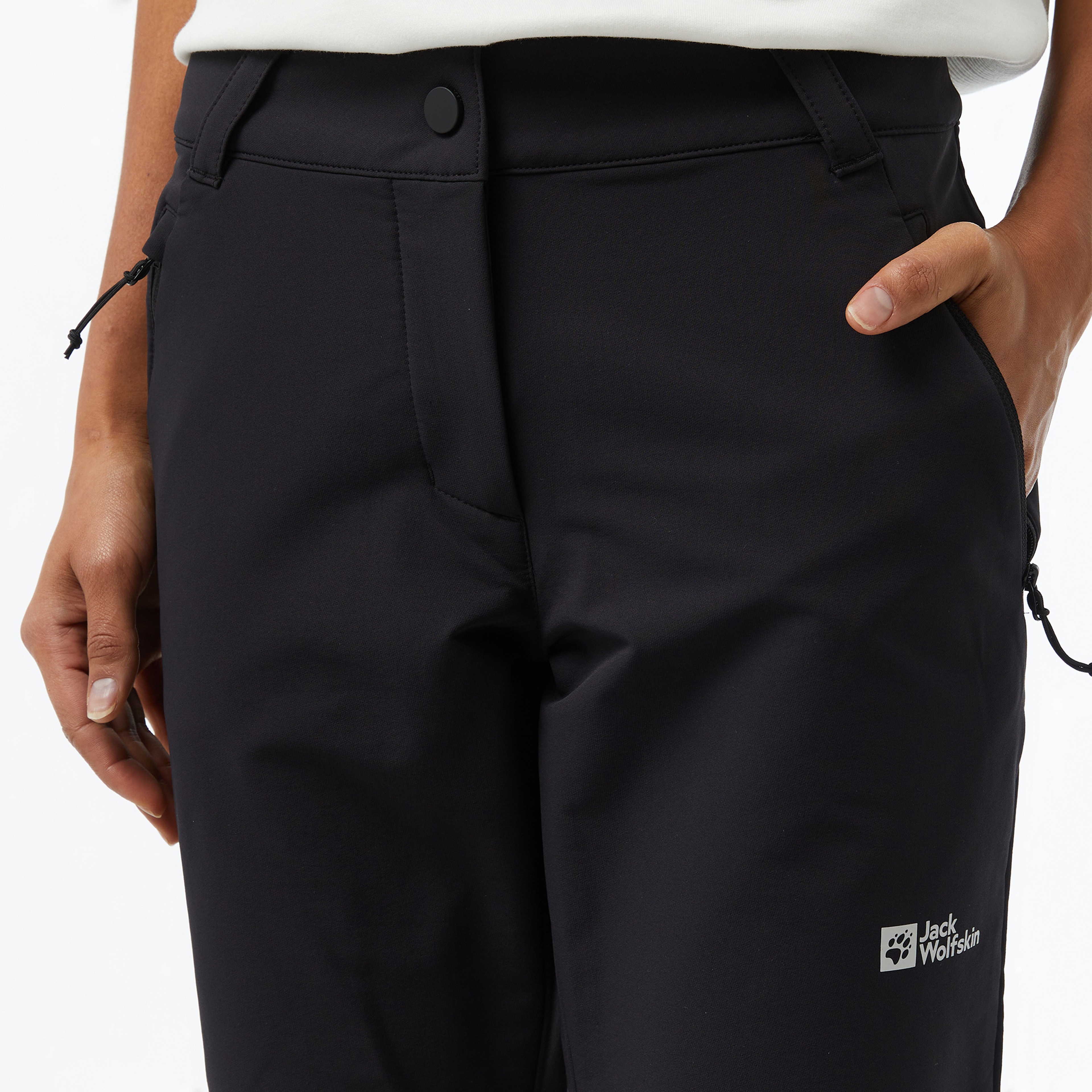 Jack Wolfskin Activate Thermic Kadın Siyah Pantolon