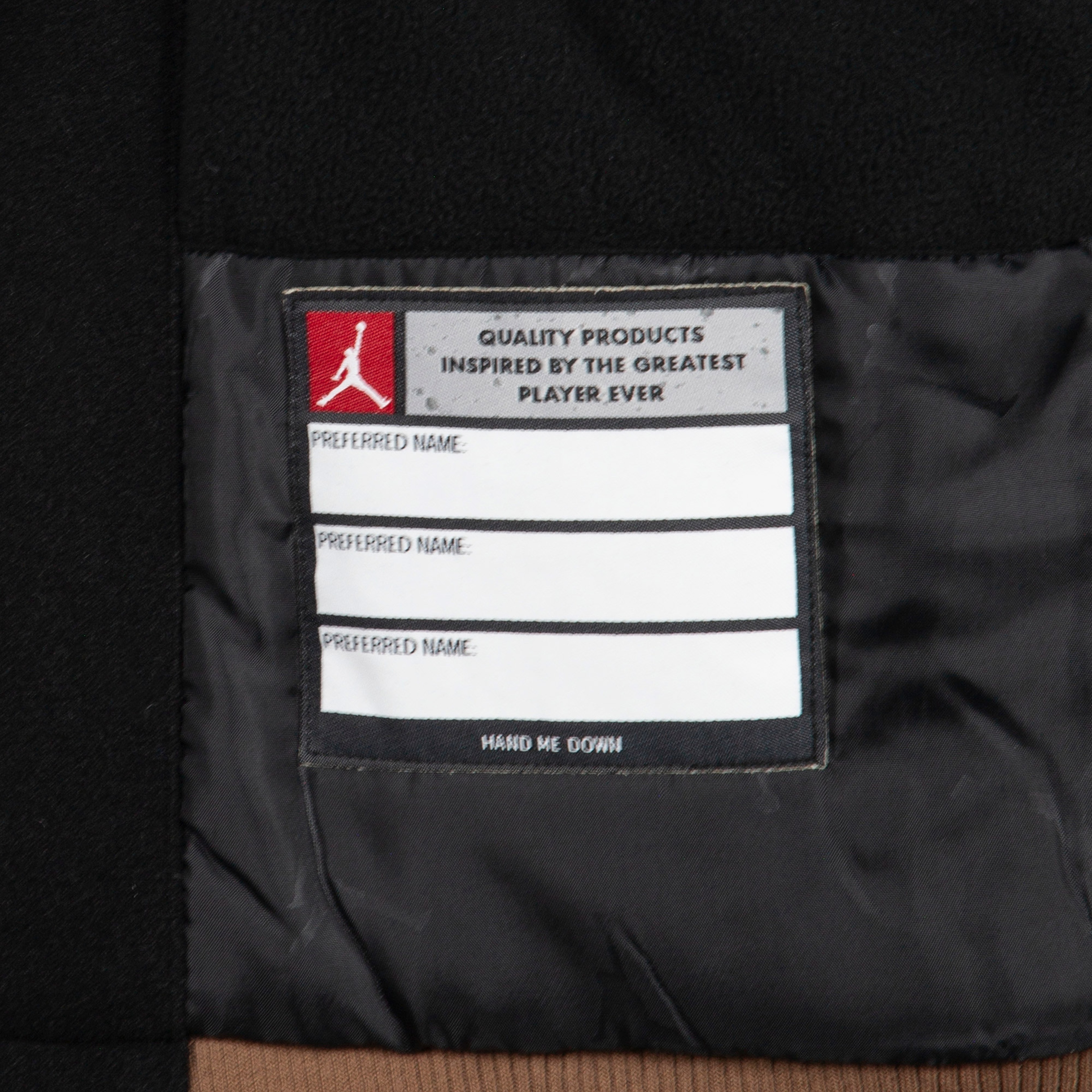 Jordan Jdn Jordan Varsity Çocuk Siyah/Kahve Ceket