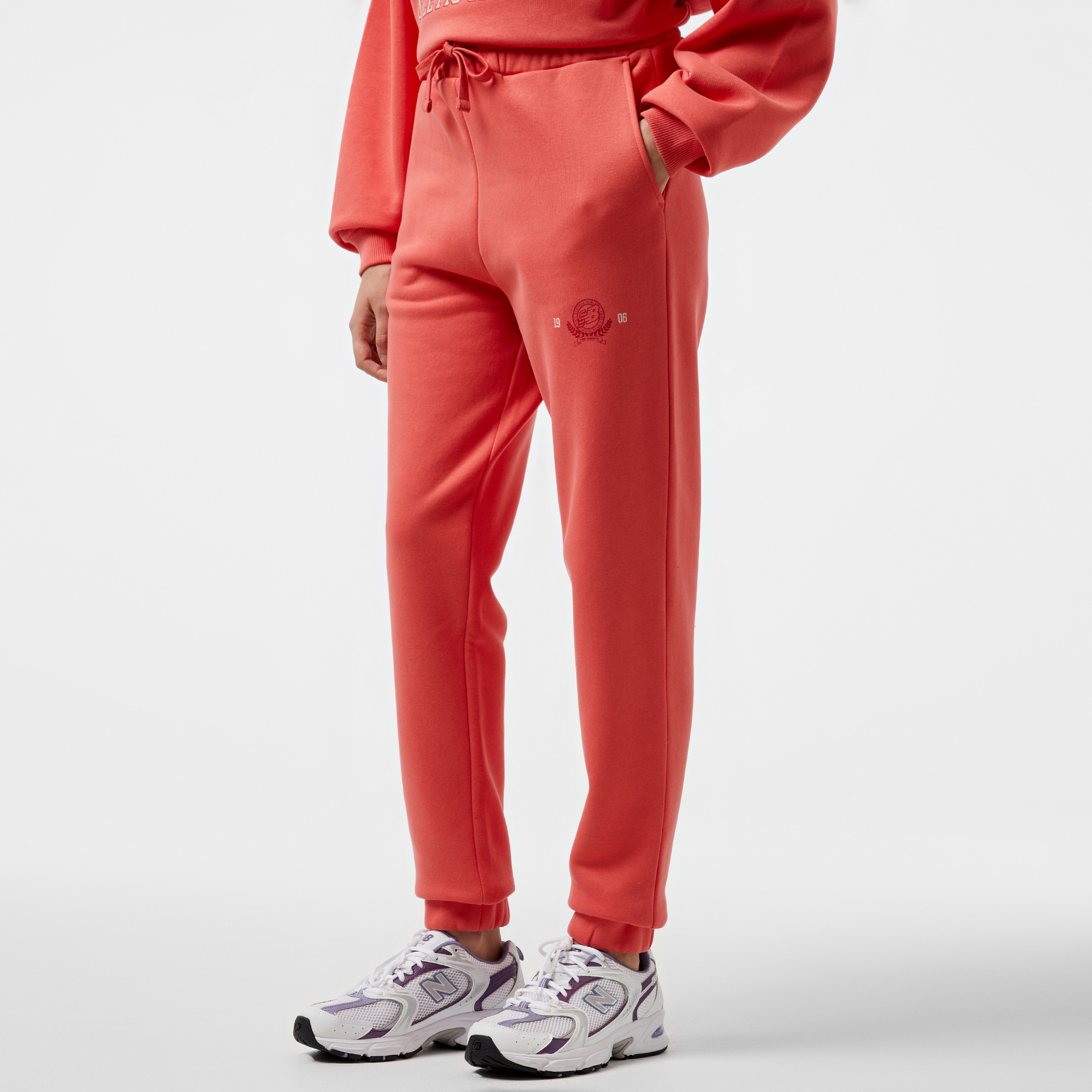 New Balance WNP3404 Lifestyle Kadın Bordo Eşofman Altı