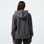 Calvin Klein Jeans Washed Monologo Regular Kadın Gri Hoodie