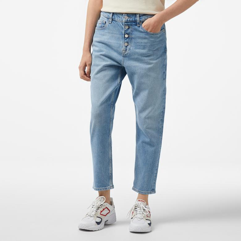 Tommy Hilfiger Jeans Izzie Hgh Sl Ank Kadın Mavi Jean