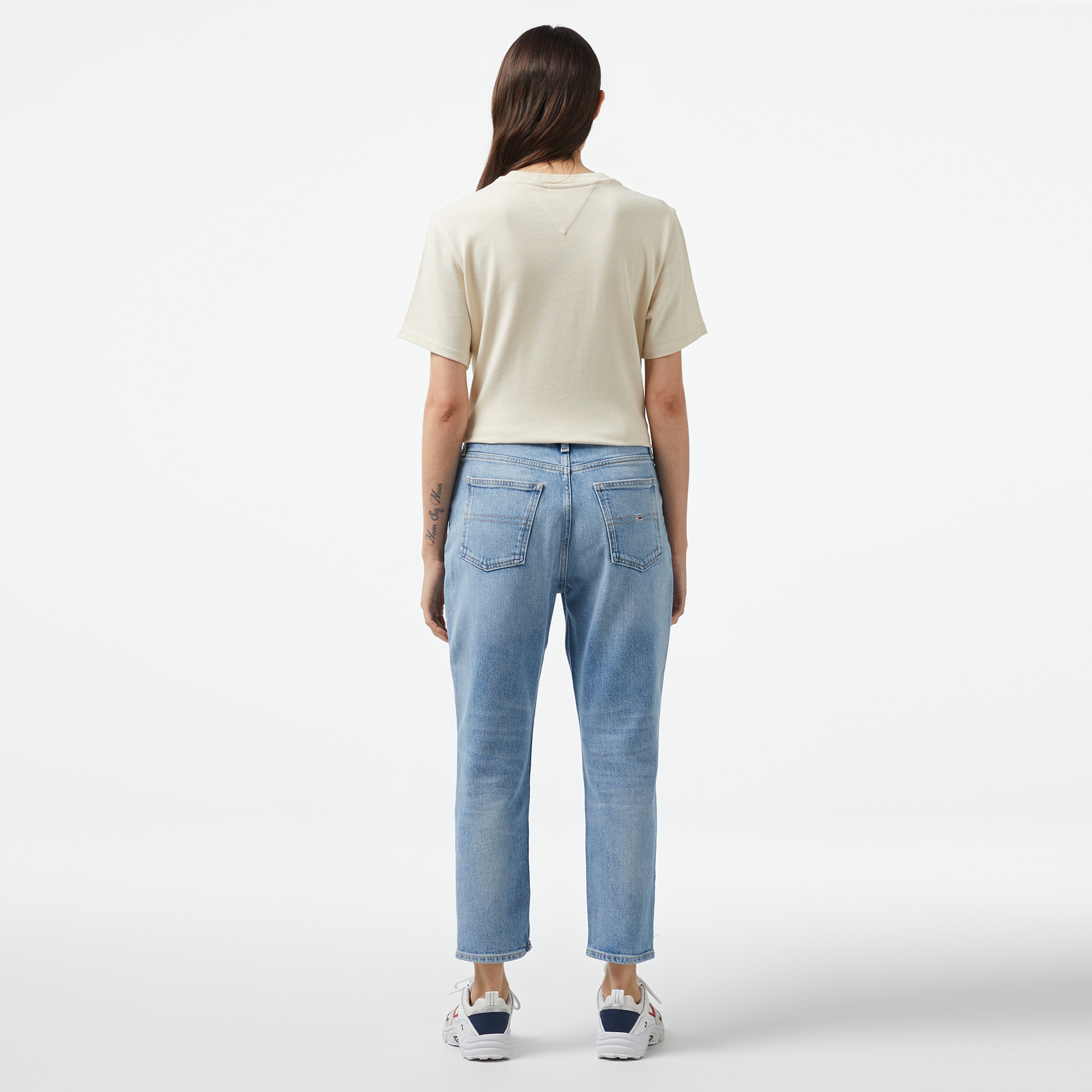 Tommy Hilfiger Jeans Izzie Hgh Sl Ank Kadın Mavi Jean