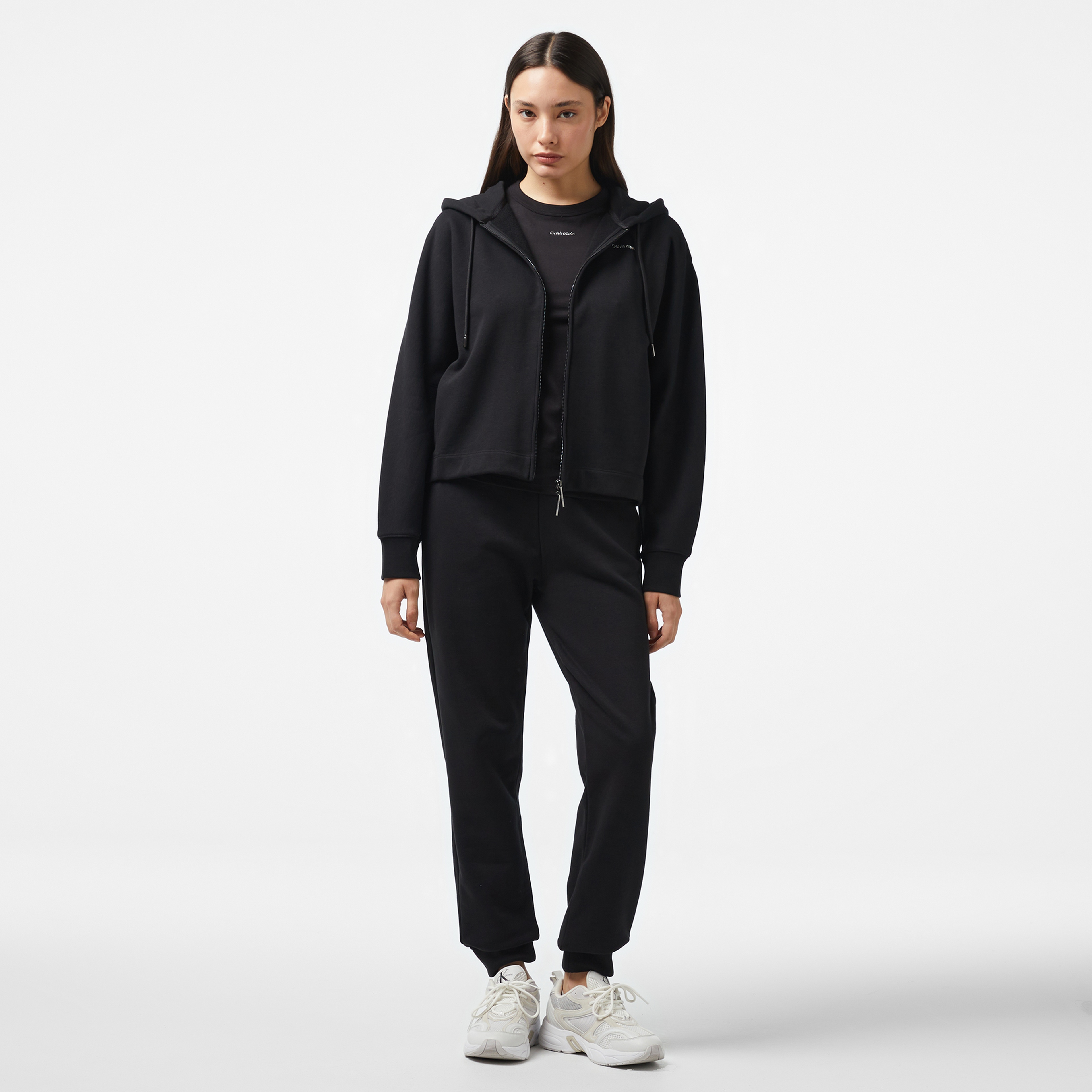 Calvin Klein Kadın Siyah Sweatshirt