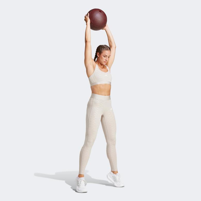 adidas Pwrs Hyglm Q4 Kadın Bej Bra