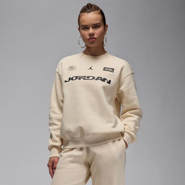 Jordan Brooklyn Fleece Gfx Kadın Kahverengi Sweatshirt