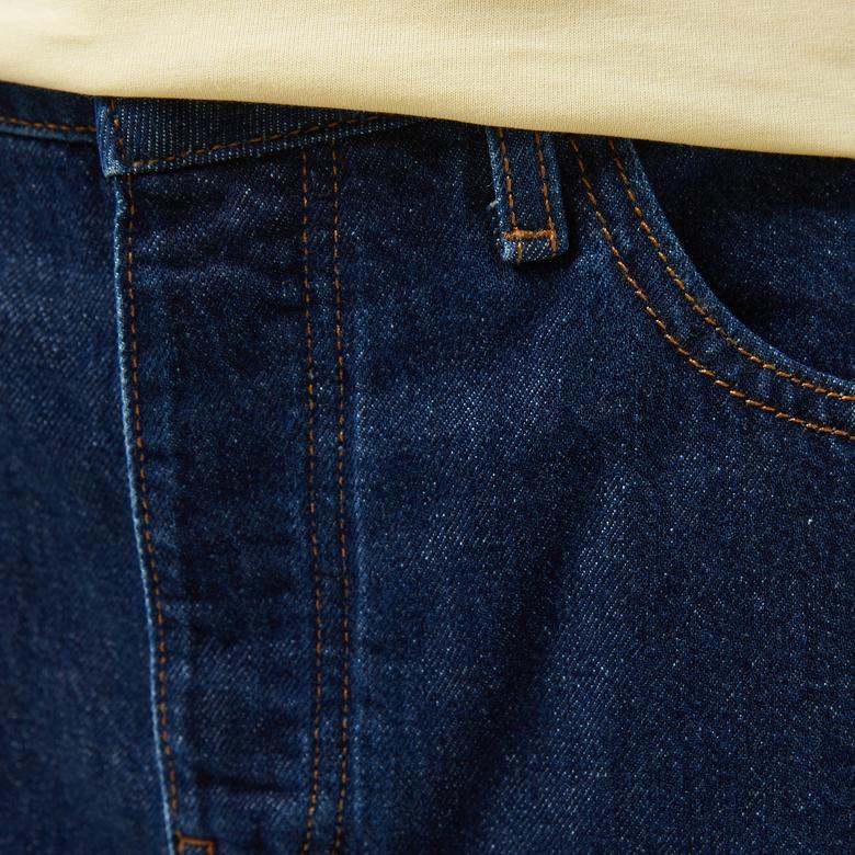 Tommy Hilfiger Loose Straight Cler Kadın Mavi Jean