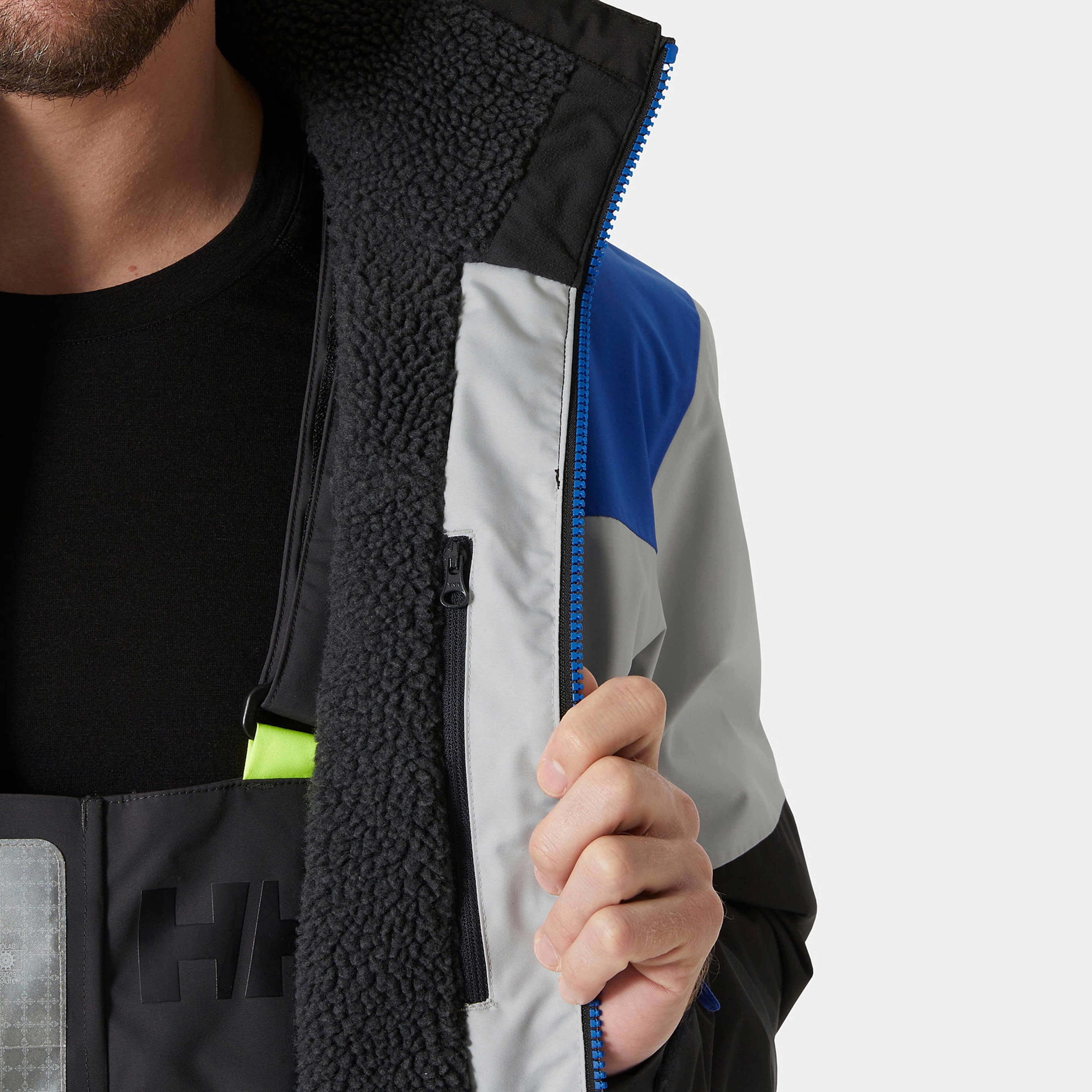 Helly Hansen Arctıc Ocean Crew Midlayer Erkek Gri Mont
