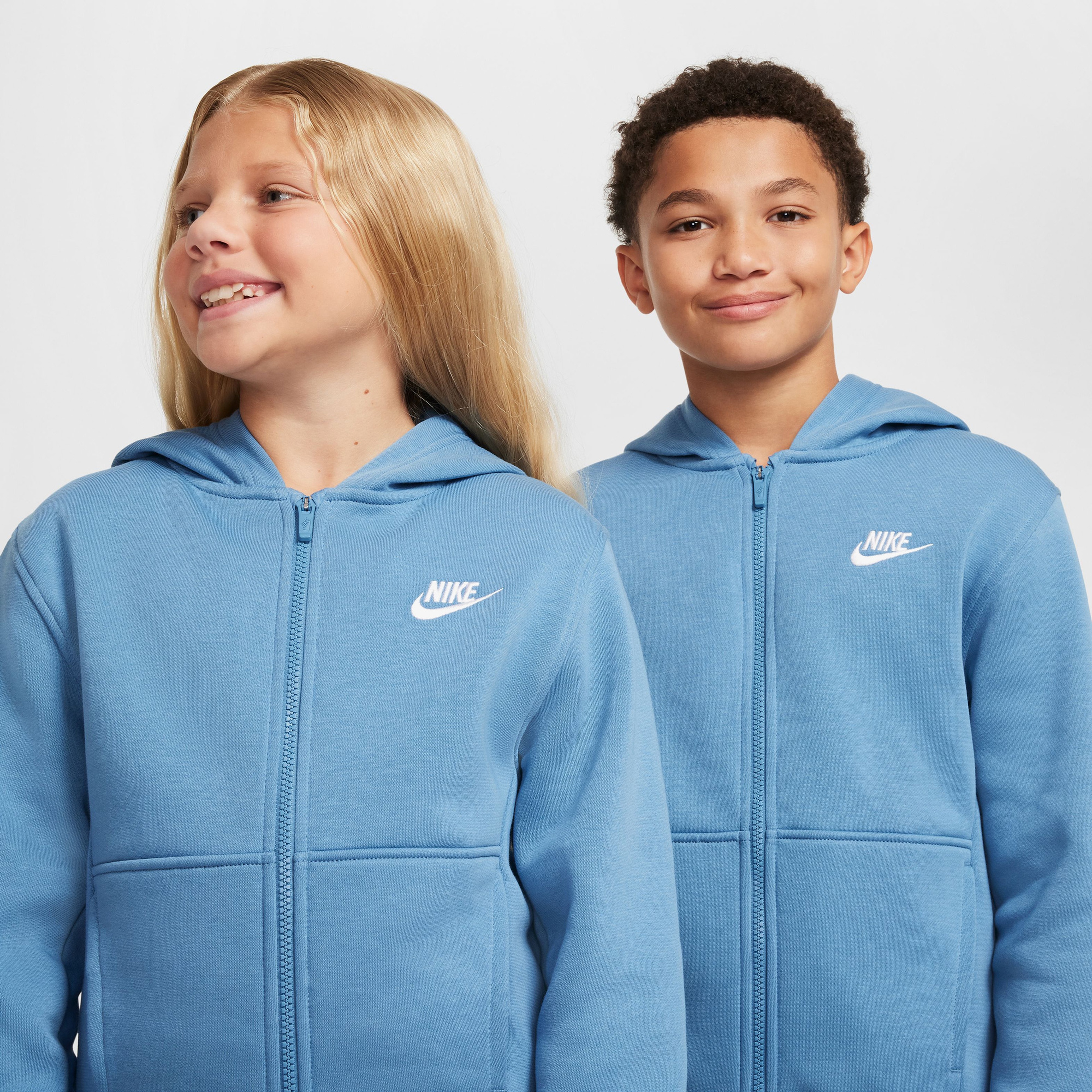 Nike Sportswear Club Fleece Çocuk Mavi Sweatshirt