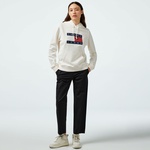 Tommy Hilfiger Slim Straight Kadın Siyah Chino Pantolon