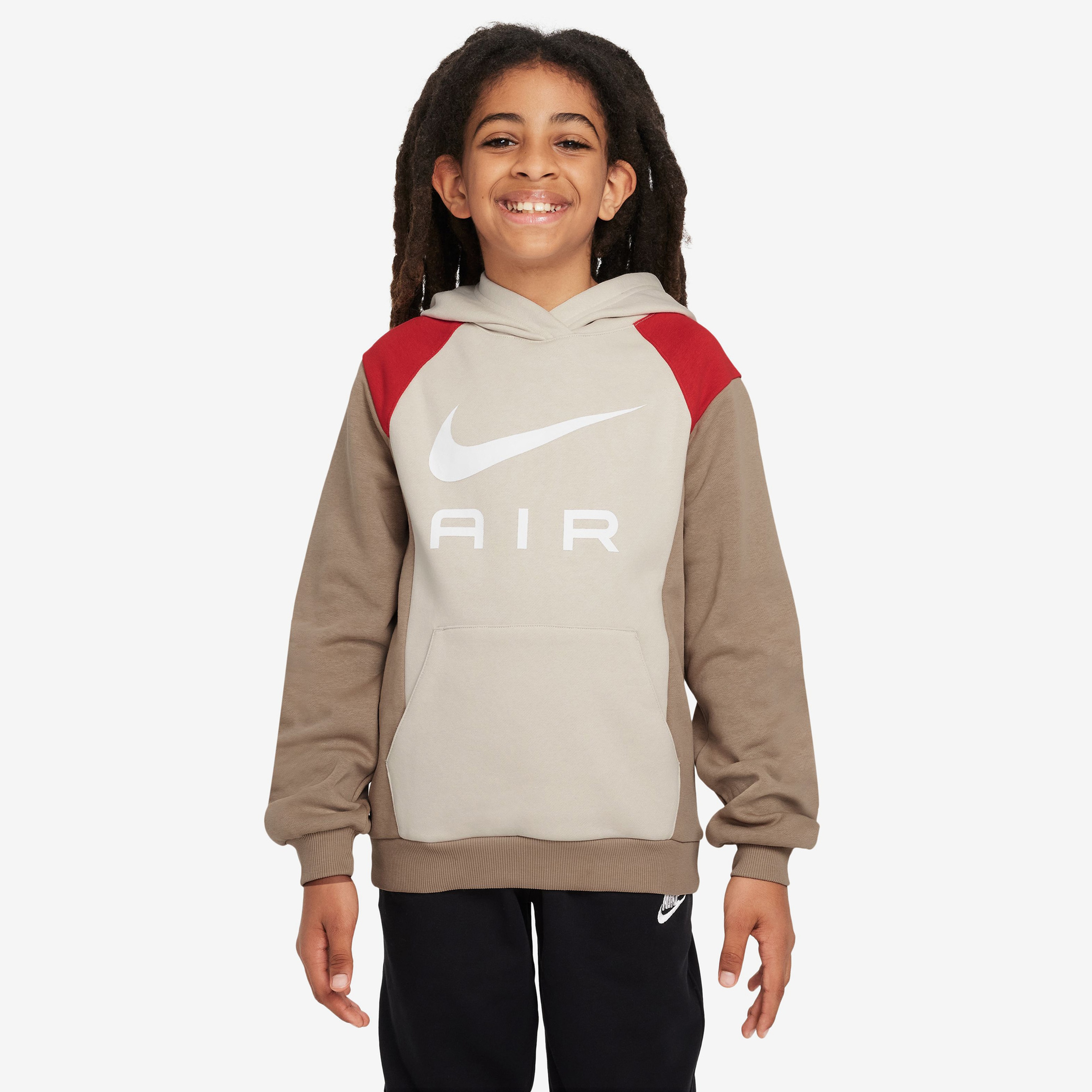 Nike Air Pullover Çocuk Haki Sweatshirt
