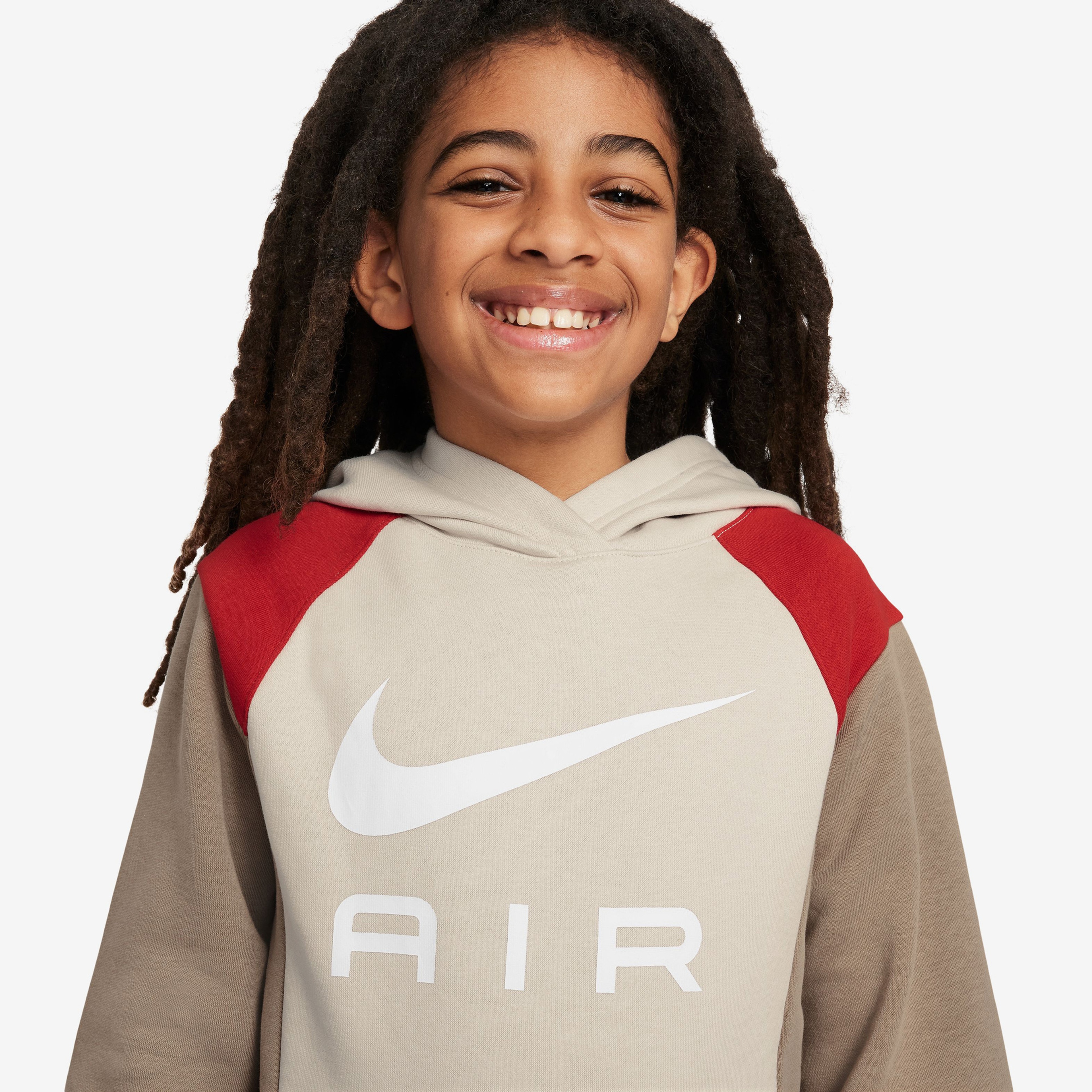 Nike Air Pullover Çocuk Haki Sweatshirt
