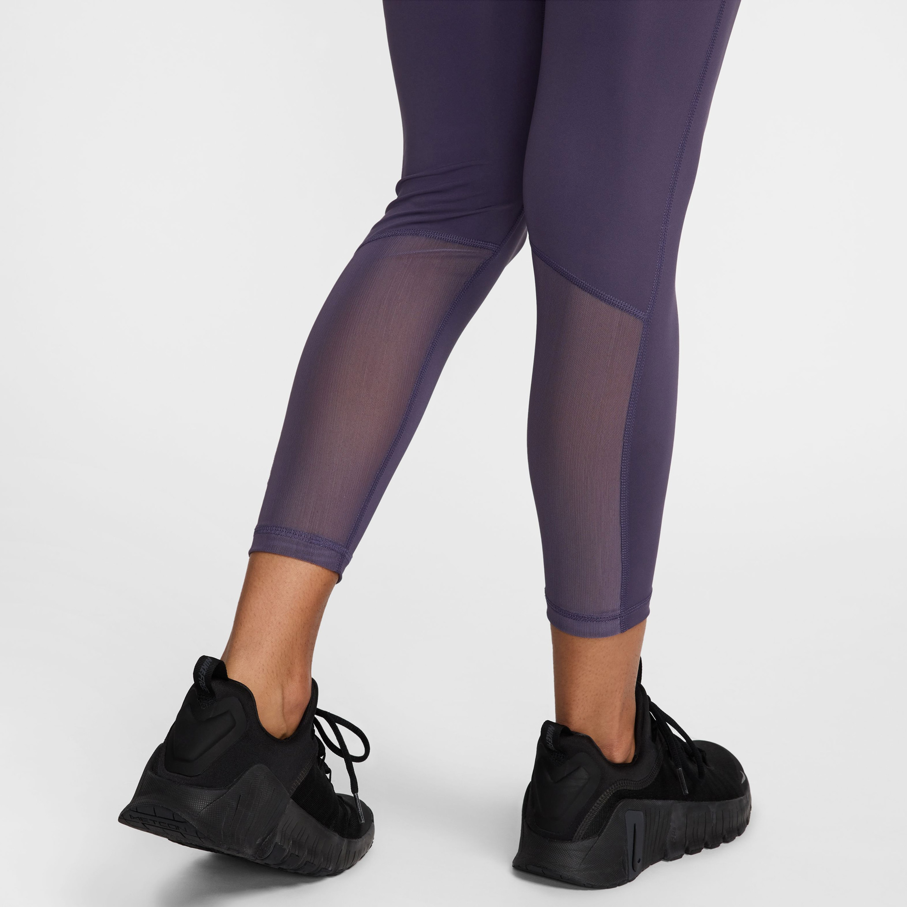 Nike Pro 365 High Rise Kadın Mor Tayt