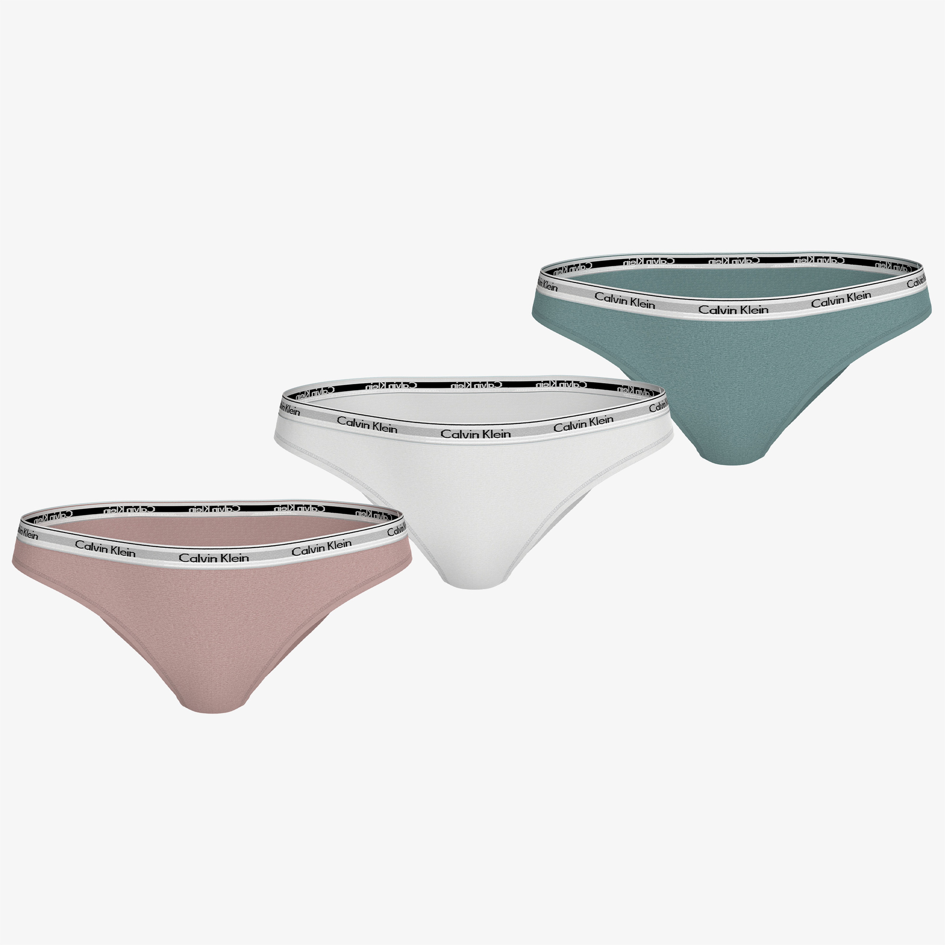 Calvin Klein 3lü Kadın Renkli Külot