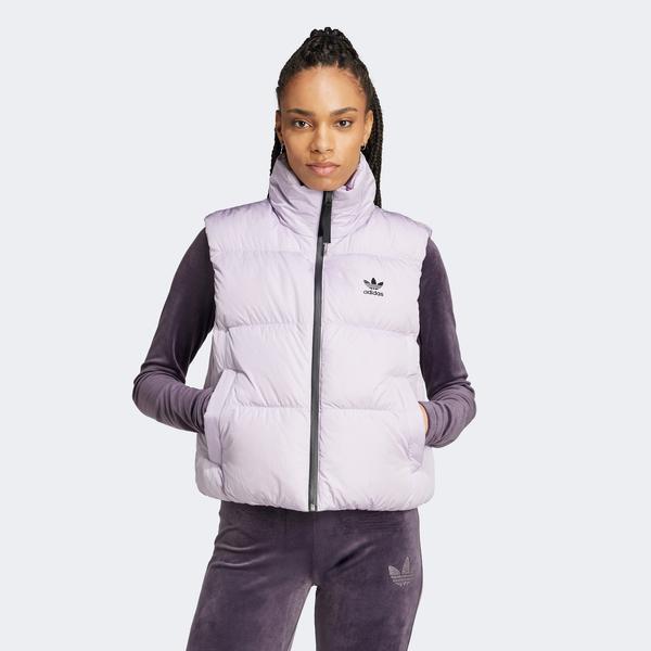 adidas Regen Down Vest Kadın Mor Yelek