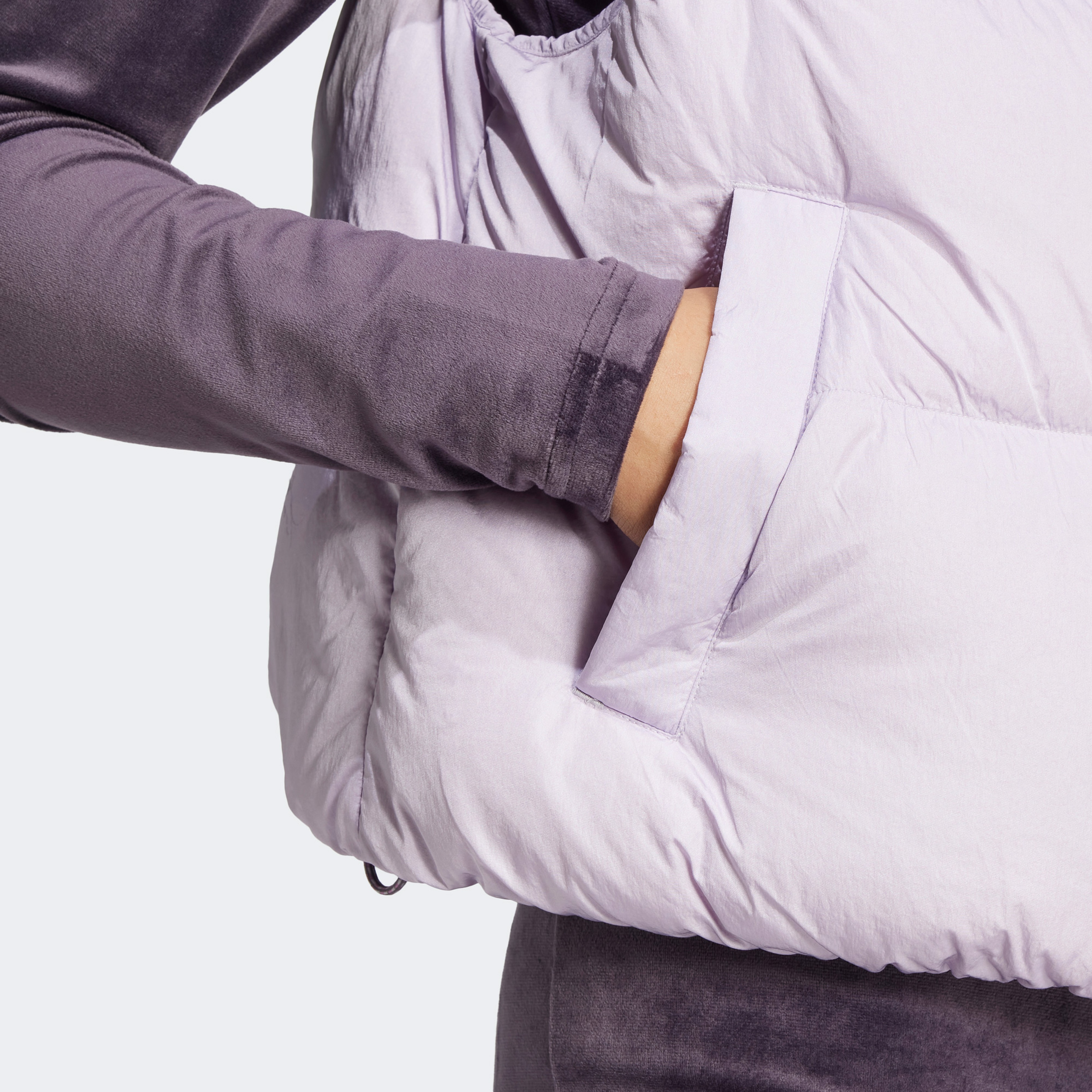 adidas Regen Down Vest Kadın Mor Yelek