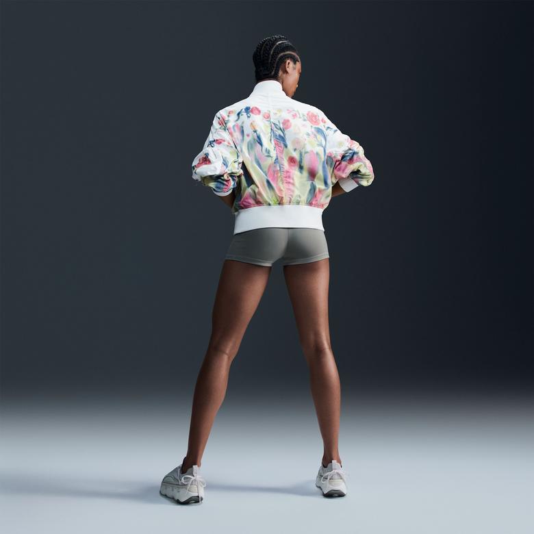 Nike Sportswear Ady Bomber Kadın Krem Rengi Ceket